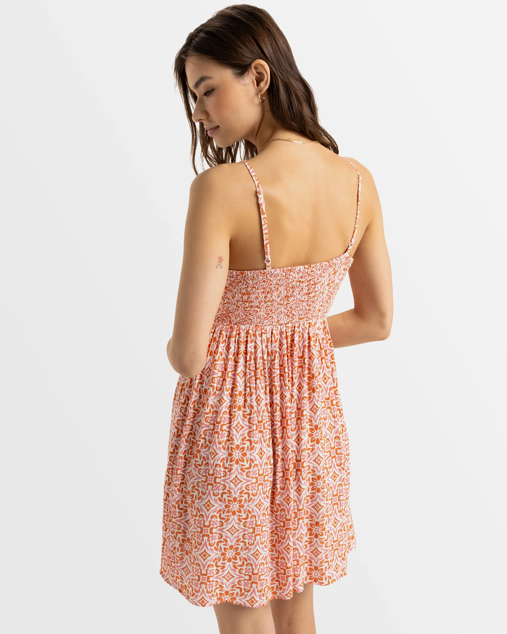 Womens Evening Glow Front Twist Mini Dress - Image 2