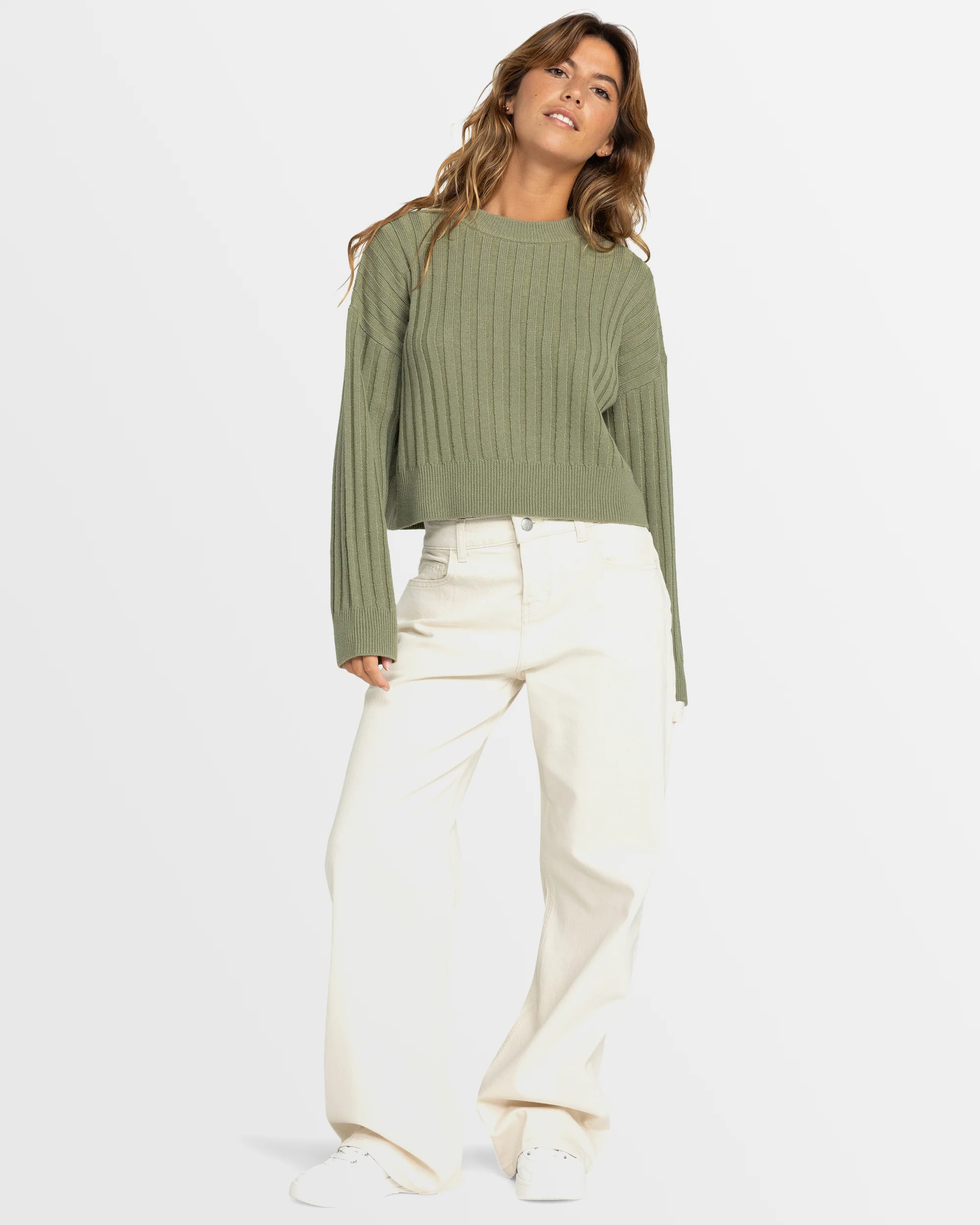 Womens Exploring Diary Crew Neck Sweater - Image 4