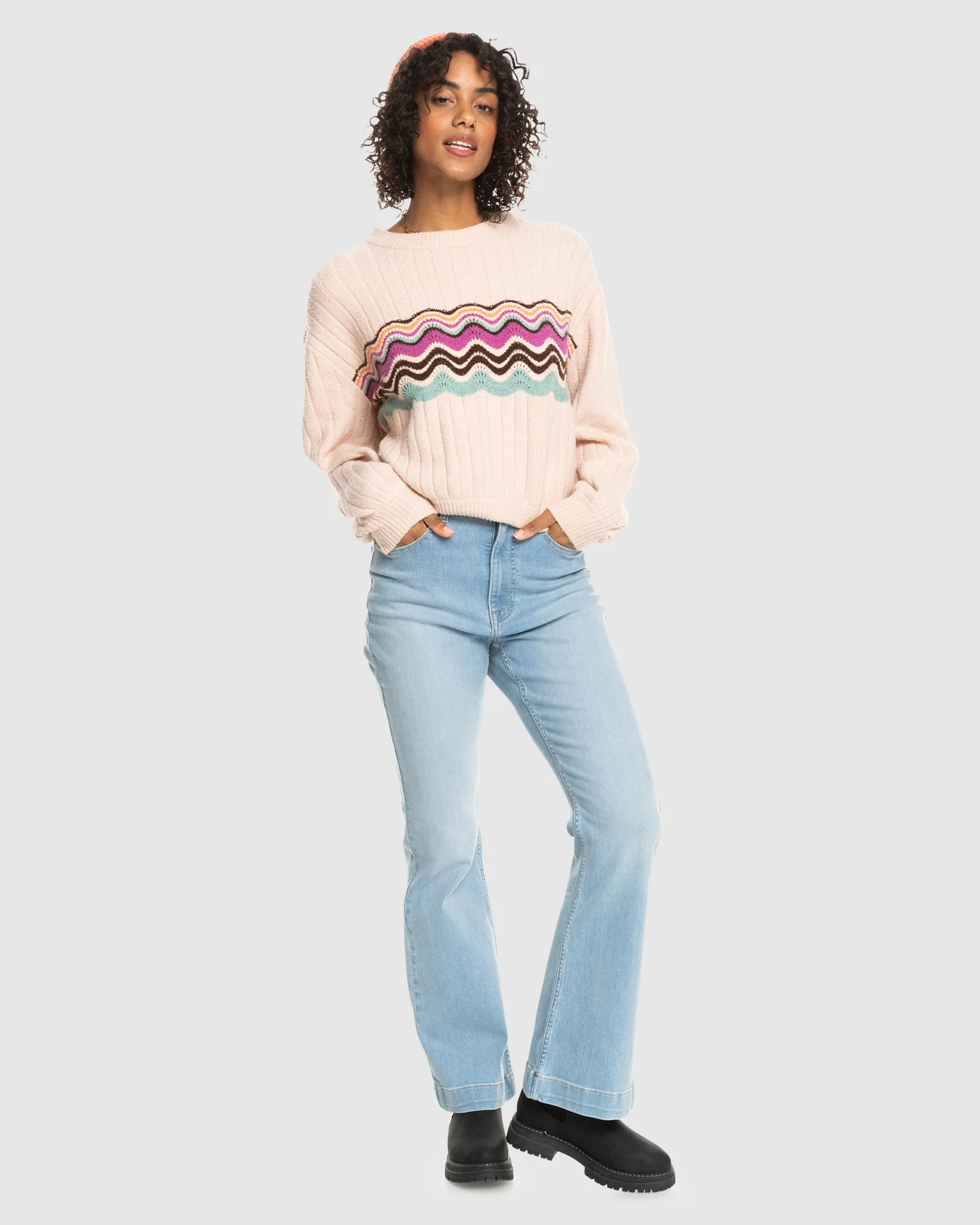 Womens Final Wave High Jeans - Image 5