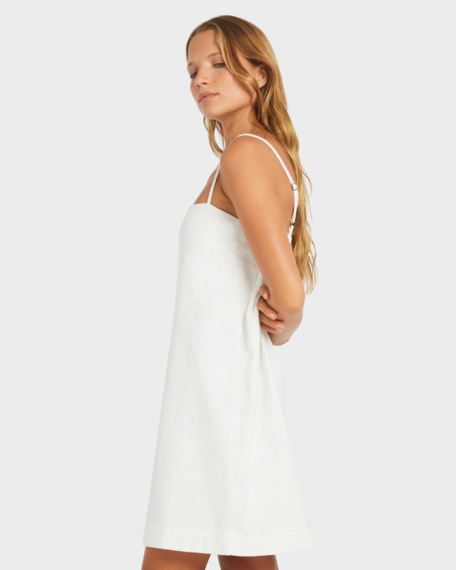 Womens Find Your Light Mini Dress - Image 3