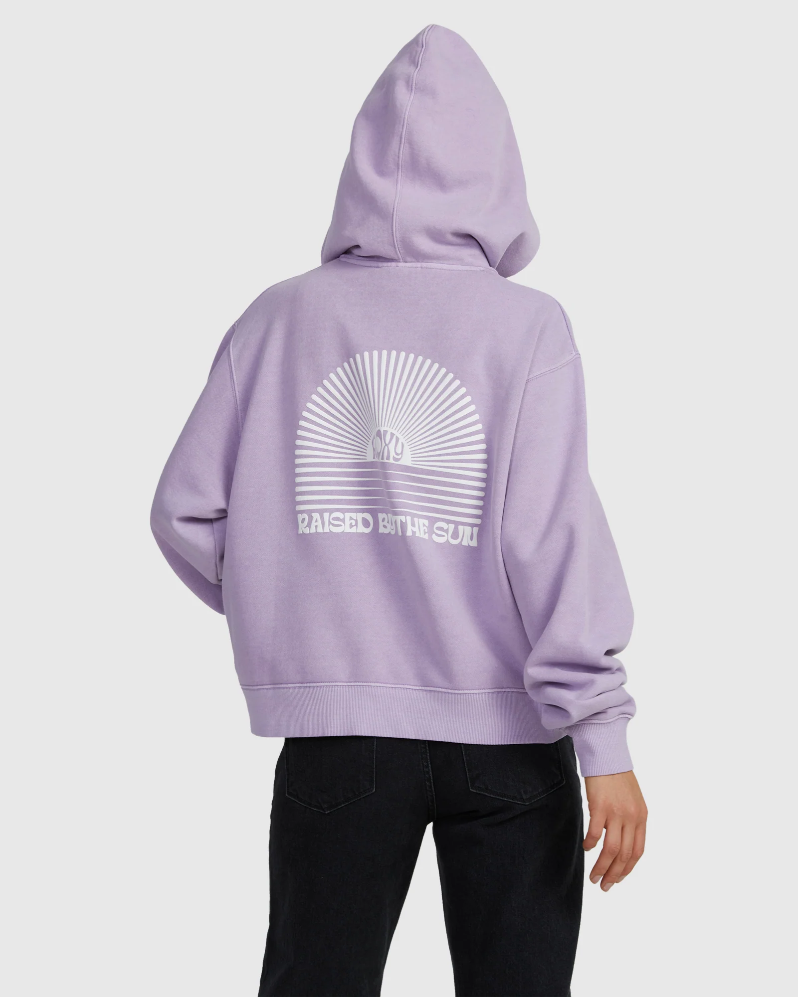 Womens First Day Oversized Pullover Hoodie - Image 3