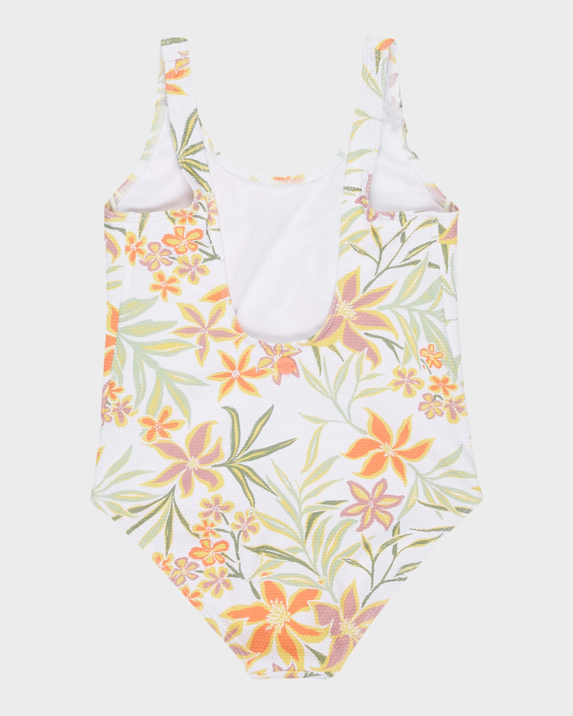 Girls 8-16 Floral Horizon One Piece Swimsuit - Image 2
