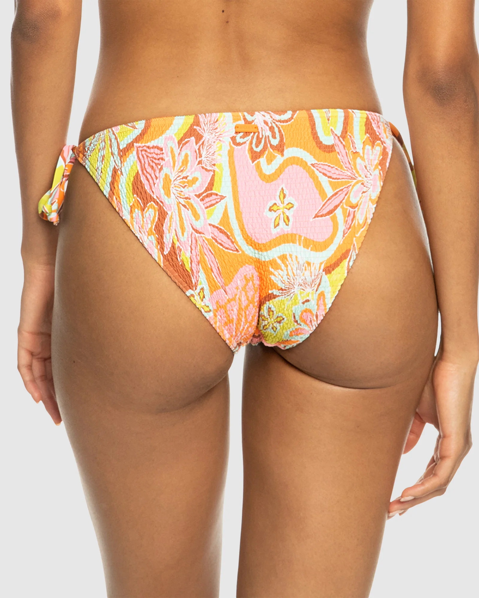 Womens Floraldelic Bikini Smock Bikini Bottom - Image 3