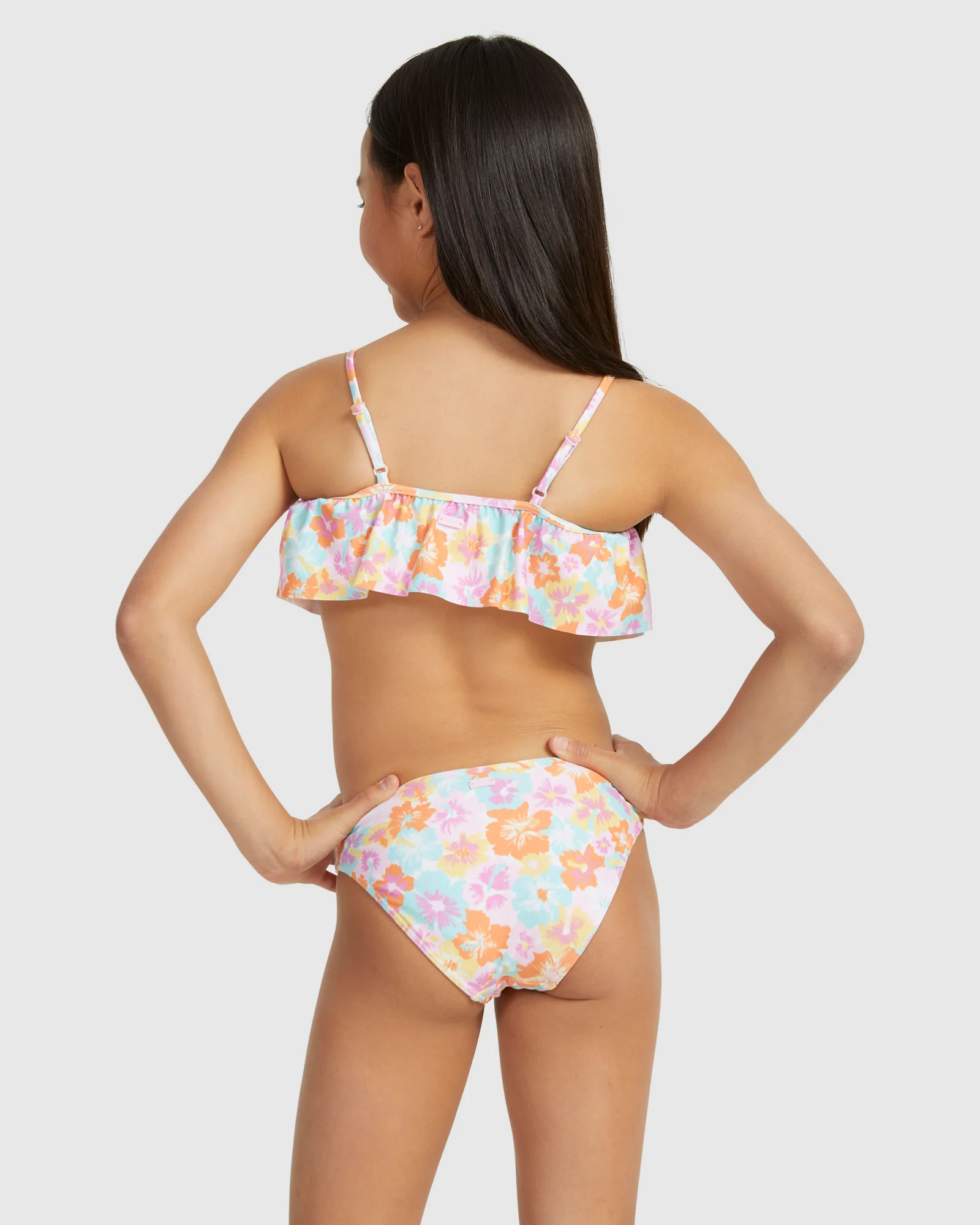 Girls 8-16 Floraya Flutter Set Bikini - Image 3