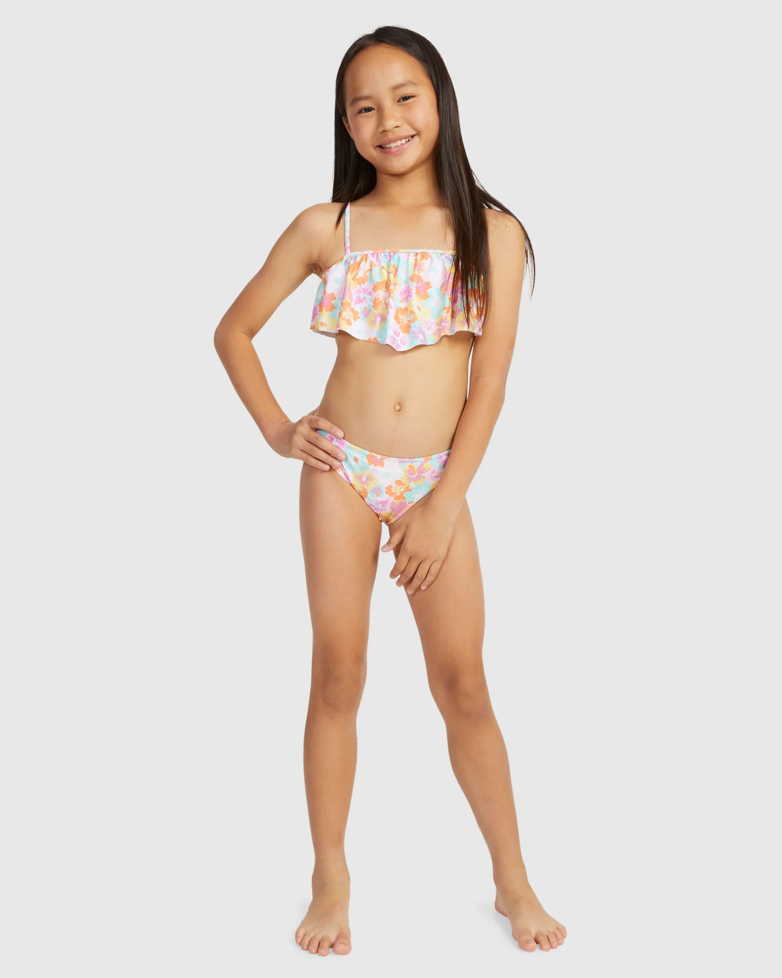 Girls 8-16 Floraya Flutter Set Bikini - Image 5