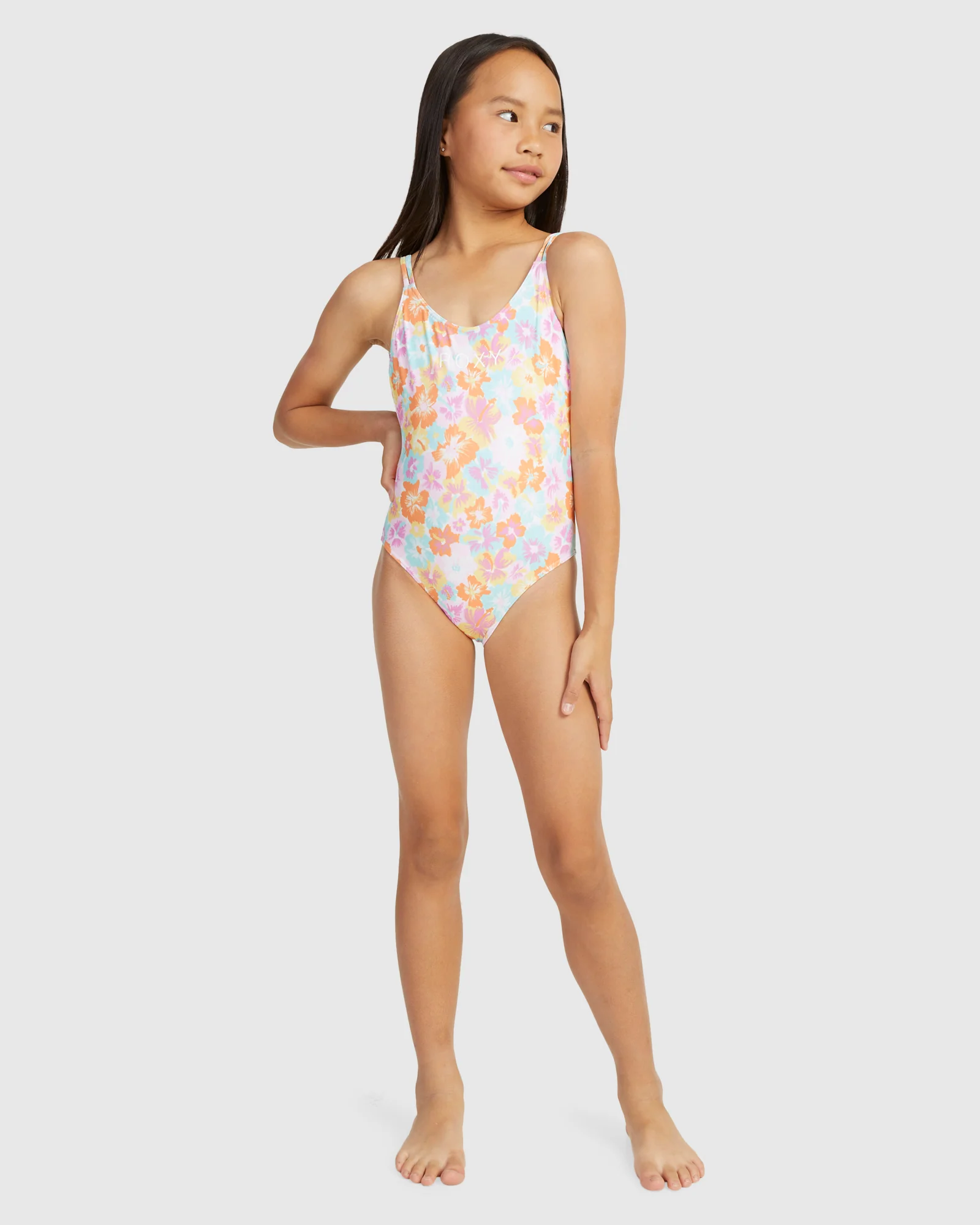 Girls 8-16 Floraya One Piece Swim - Image 5