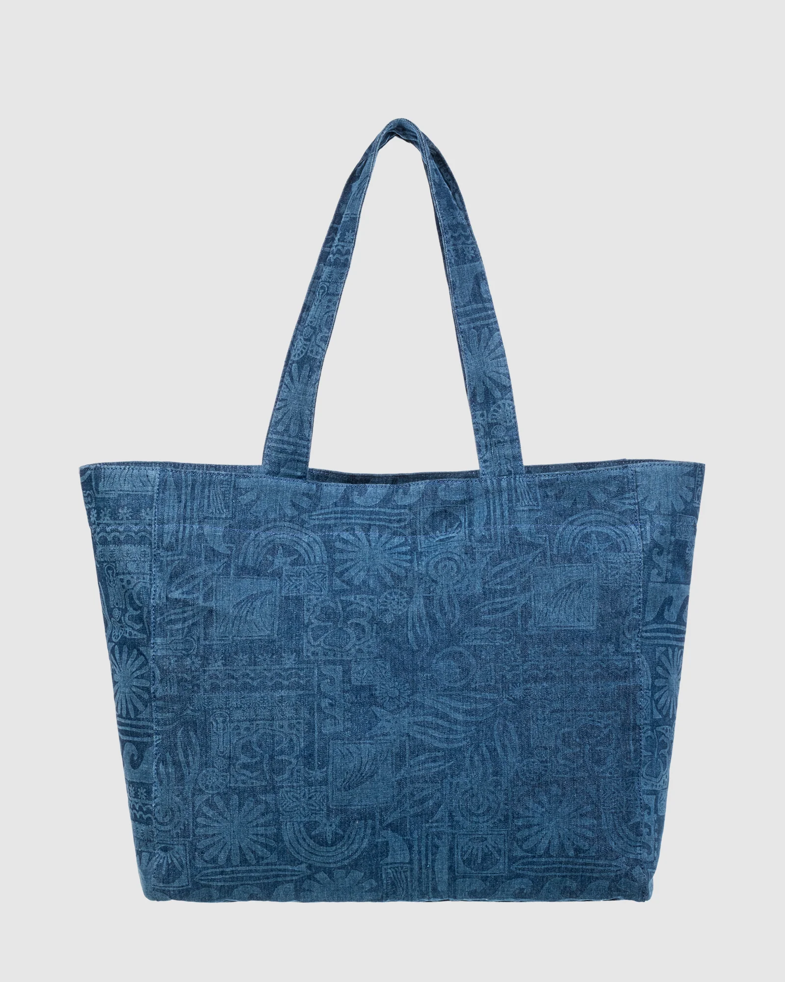 Womens Flower Bus Tote Bag - Image 3