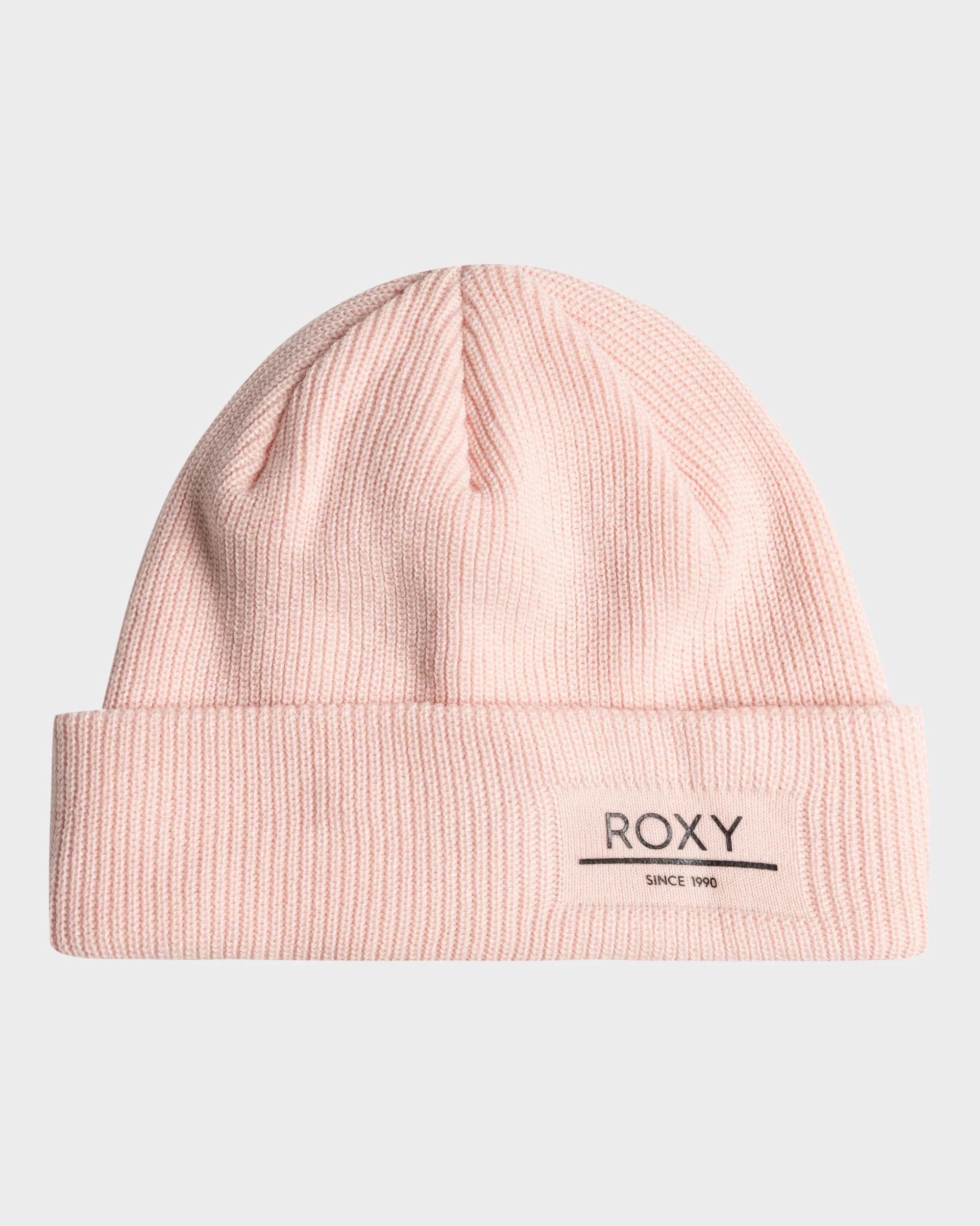 Womens Folker Rib Knit Beanie - Image 2