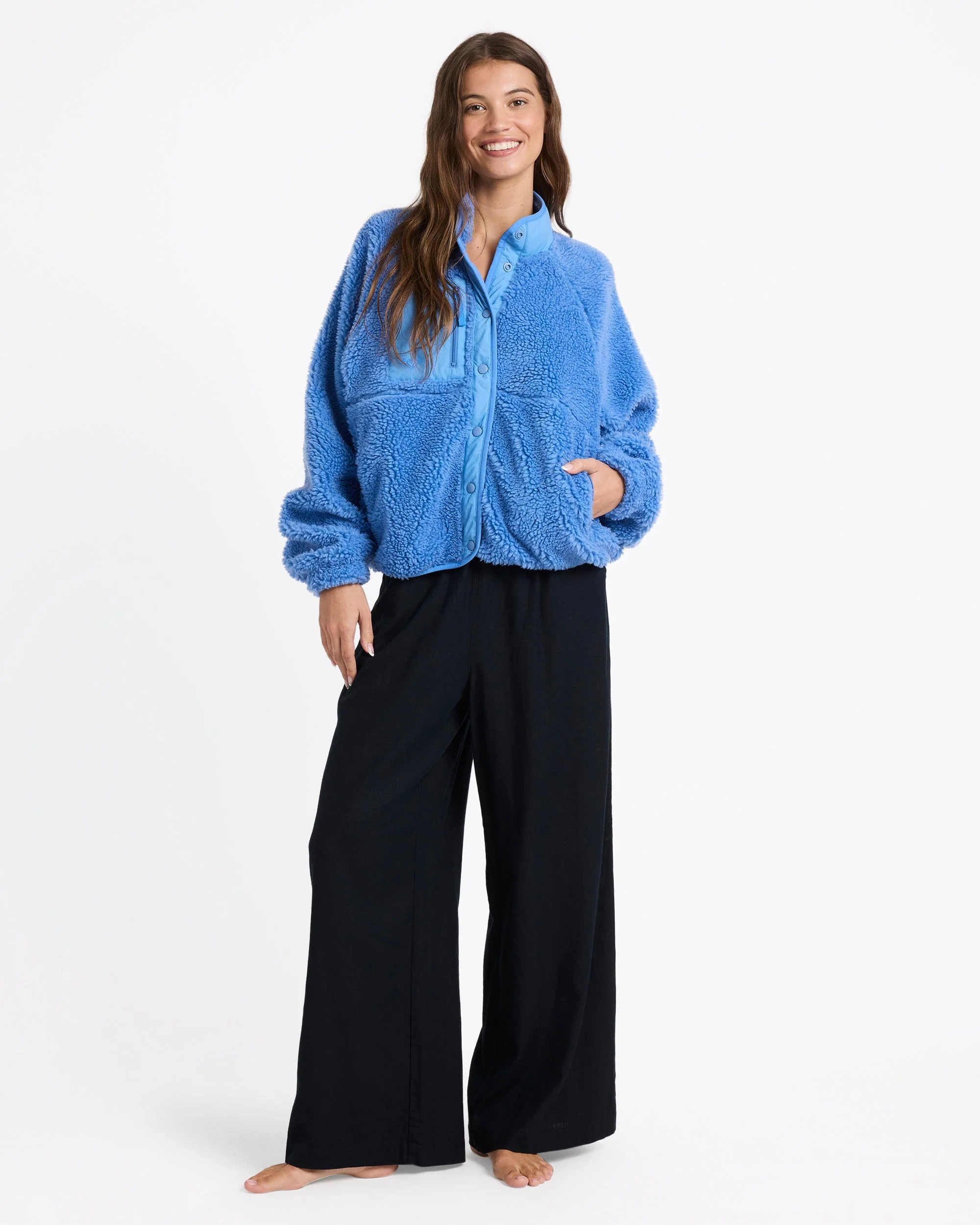 Womens Free Spirit Fleece Jacket - Image 5