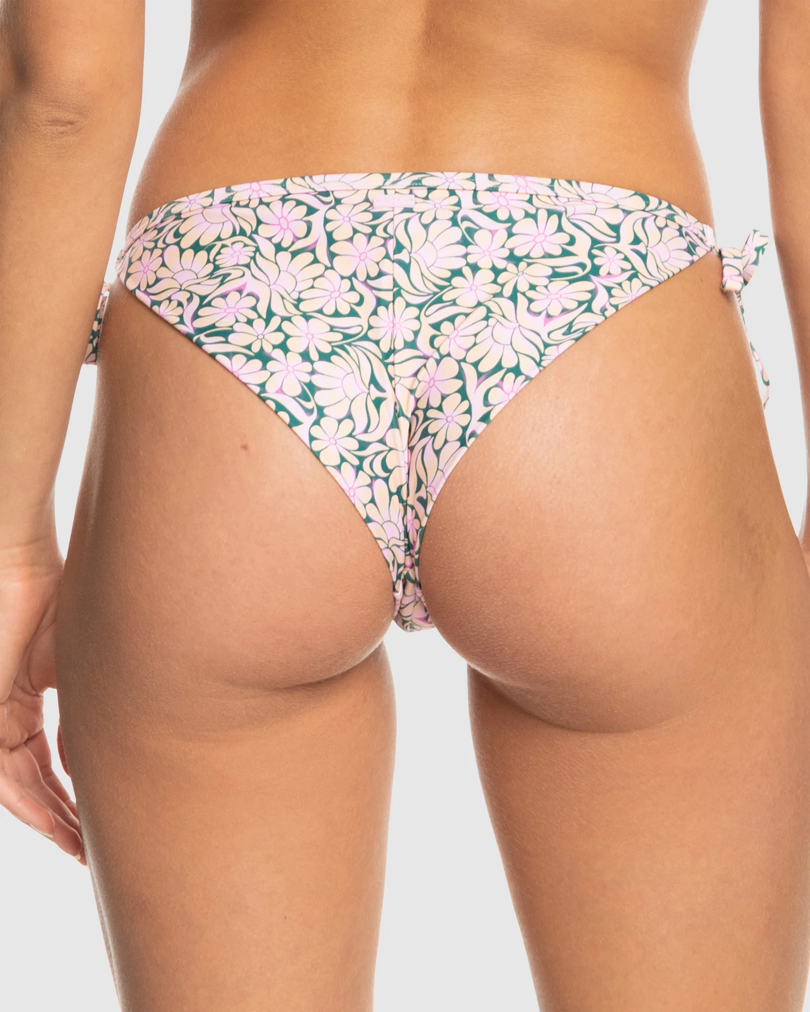 Womens Free Spirit Cheeky Tie Side Bikini Bottom - Image 3