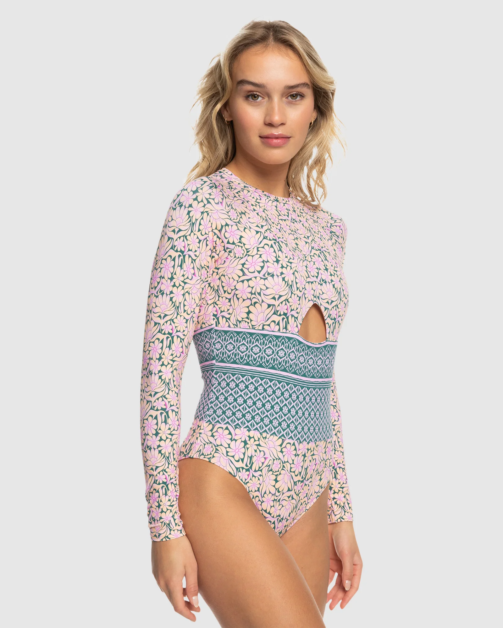 Womens Free Spirit Onesie Rashguard - Image 2