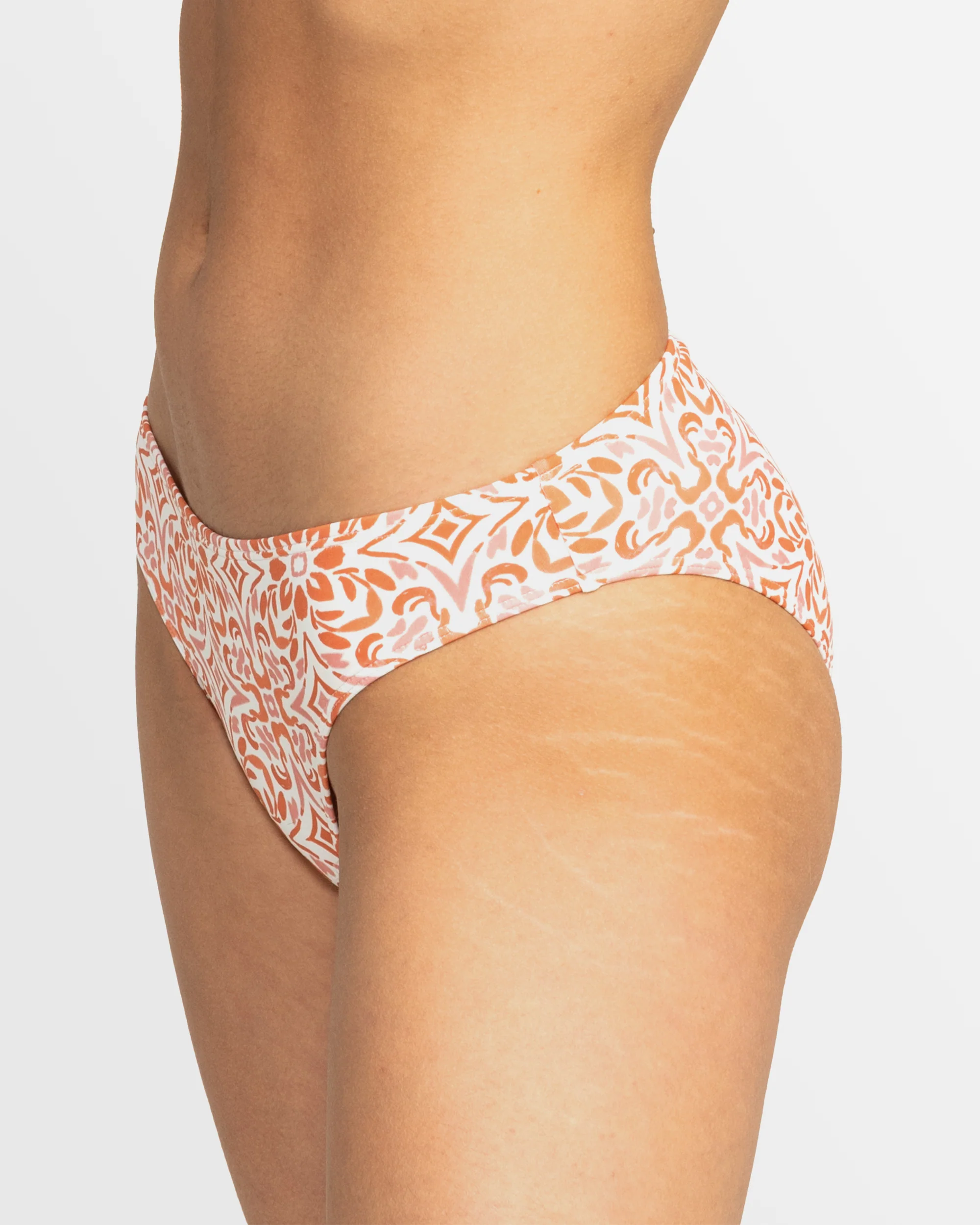 Womens Fresco Tile Low Waist Bikini Bottom - Image 2
