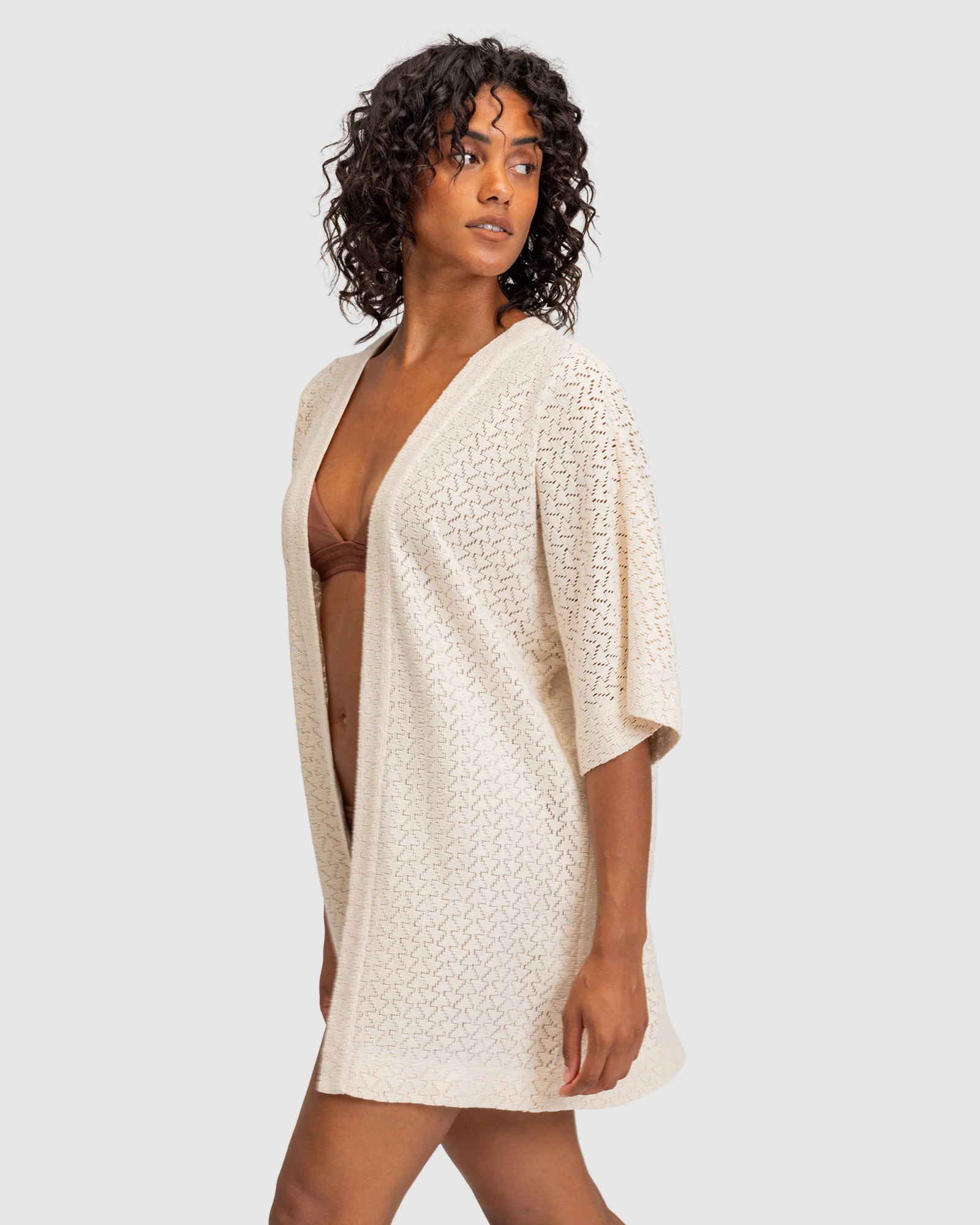 Womens Fun Swell Beach Kimono - Image 2