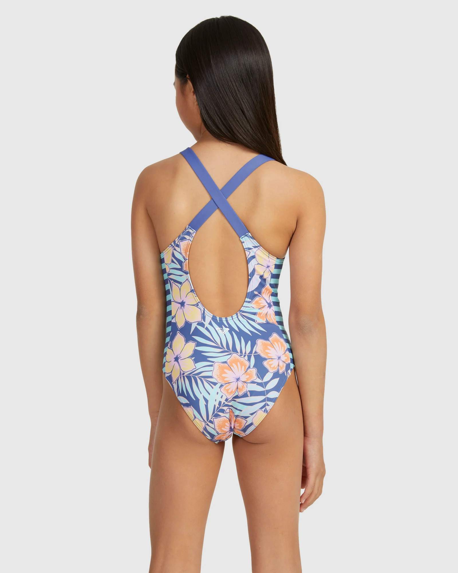 Girls 6-16 Funky Palm One Piece One Piece Swim - Image 3