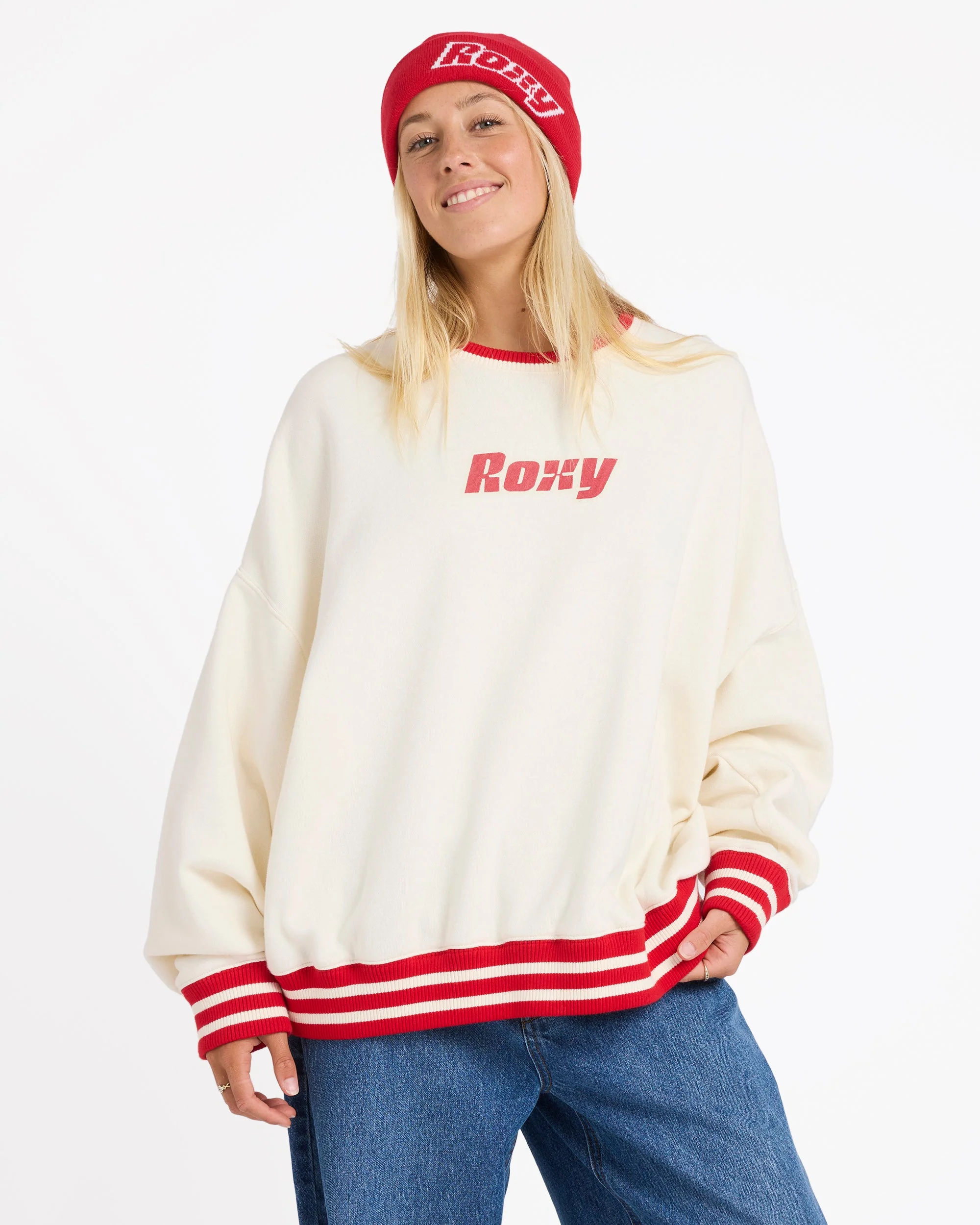 Womens Game Time Crew Neck - Image 2