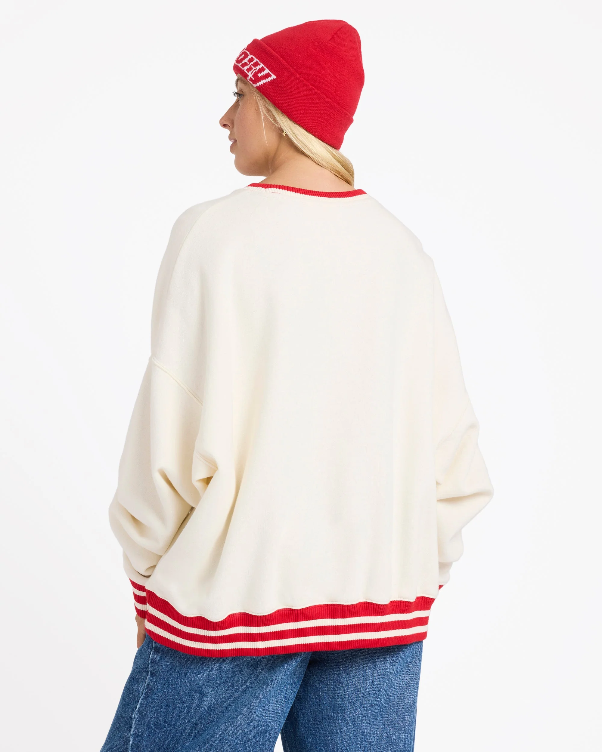 Womens Game Time Crew Neck - Image 3