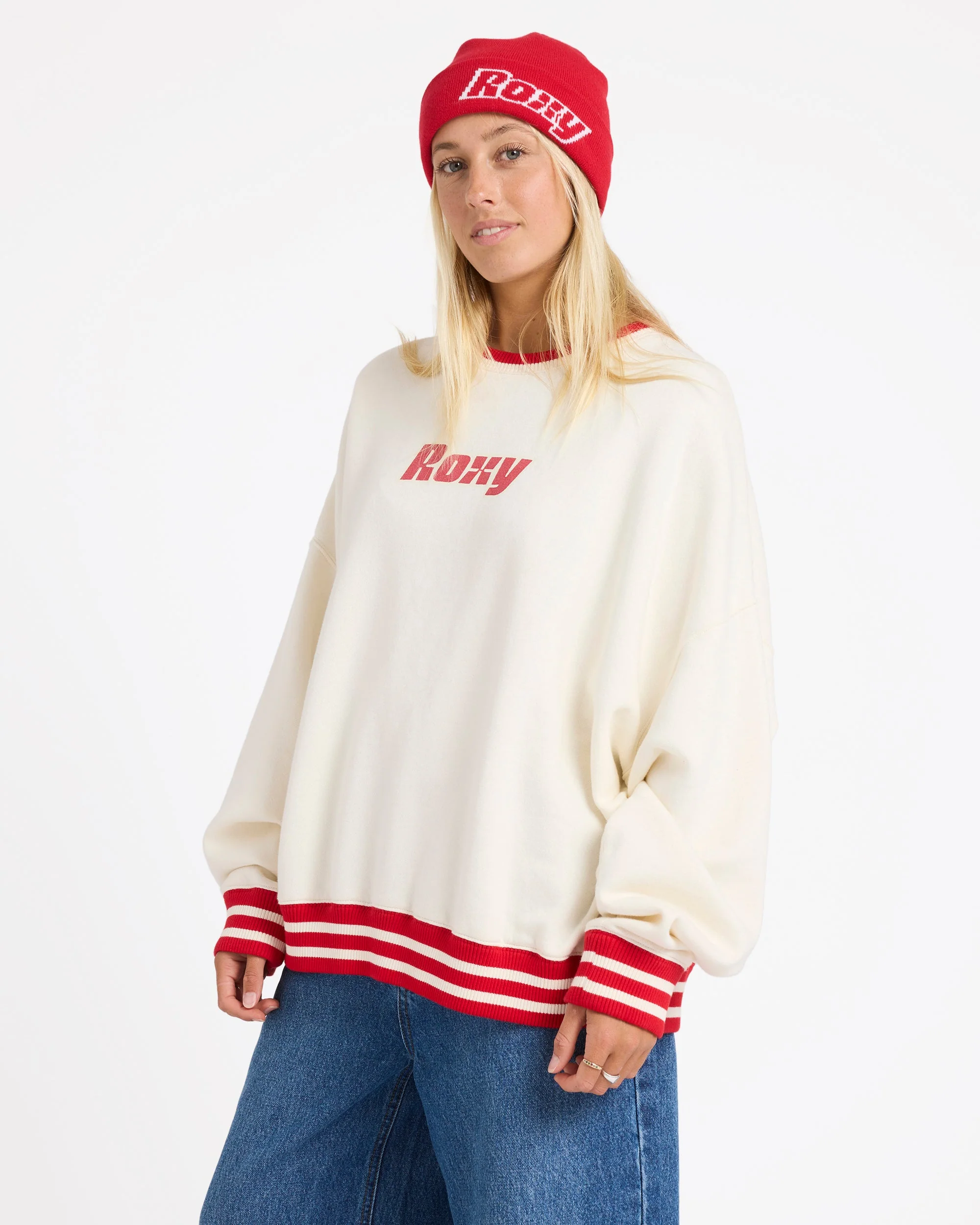 Womens Game Time Crew Neck - Image 4