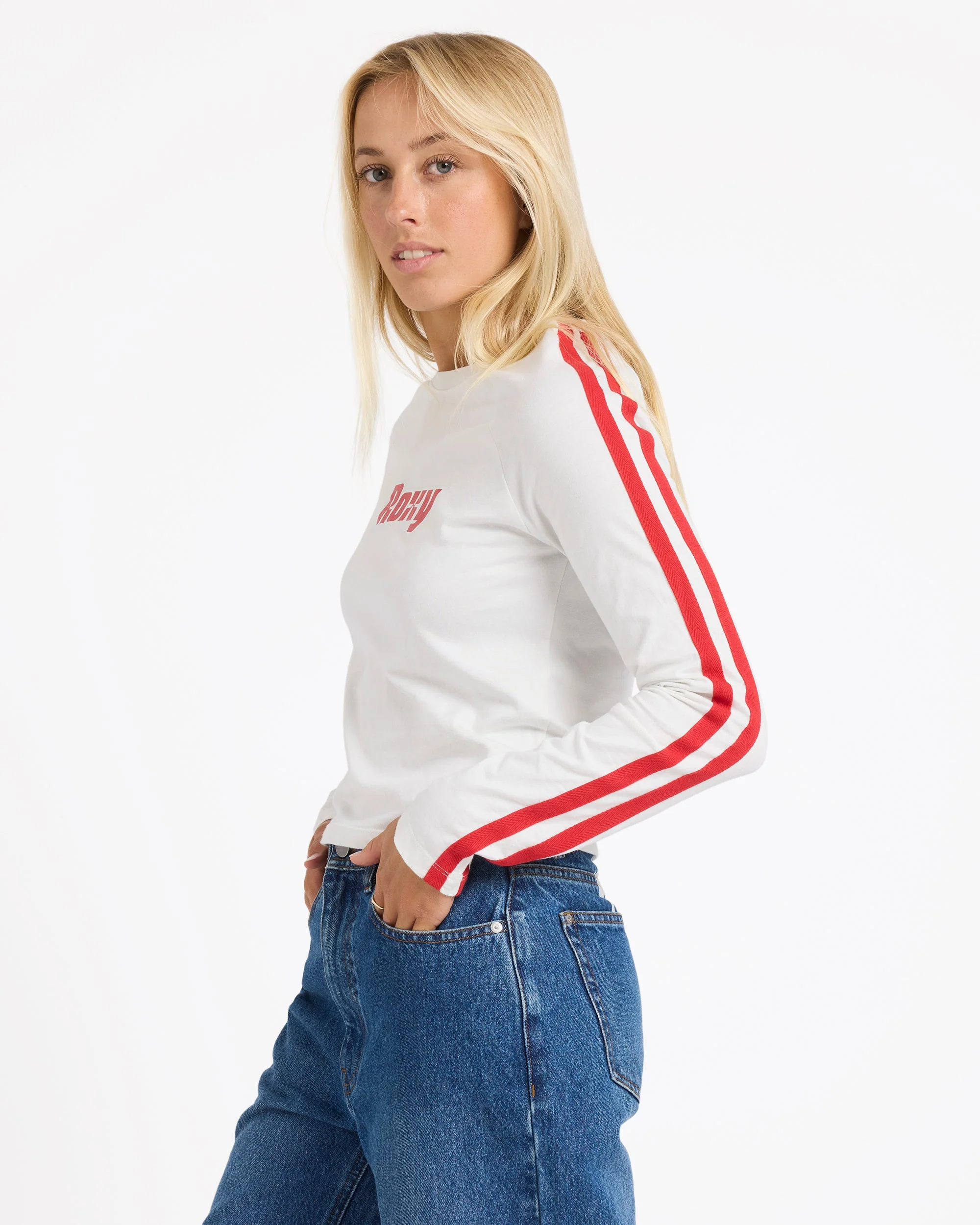 Womens Game Time Long Sleeve T-Shirt - Image 4