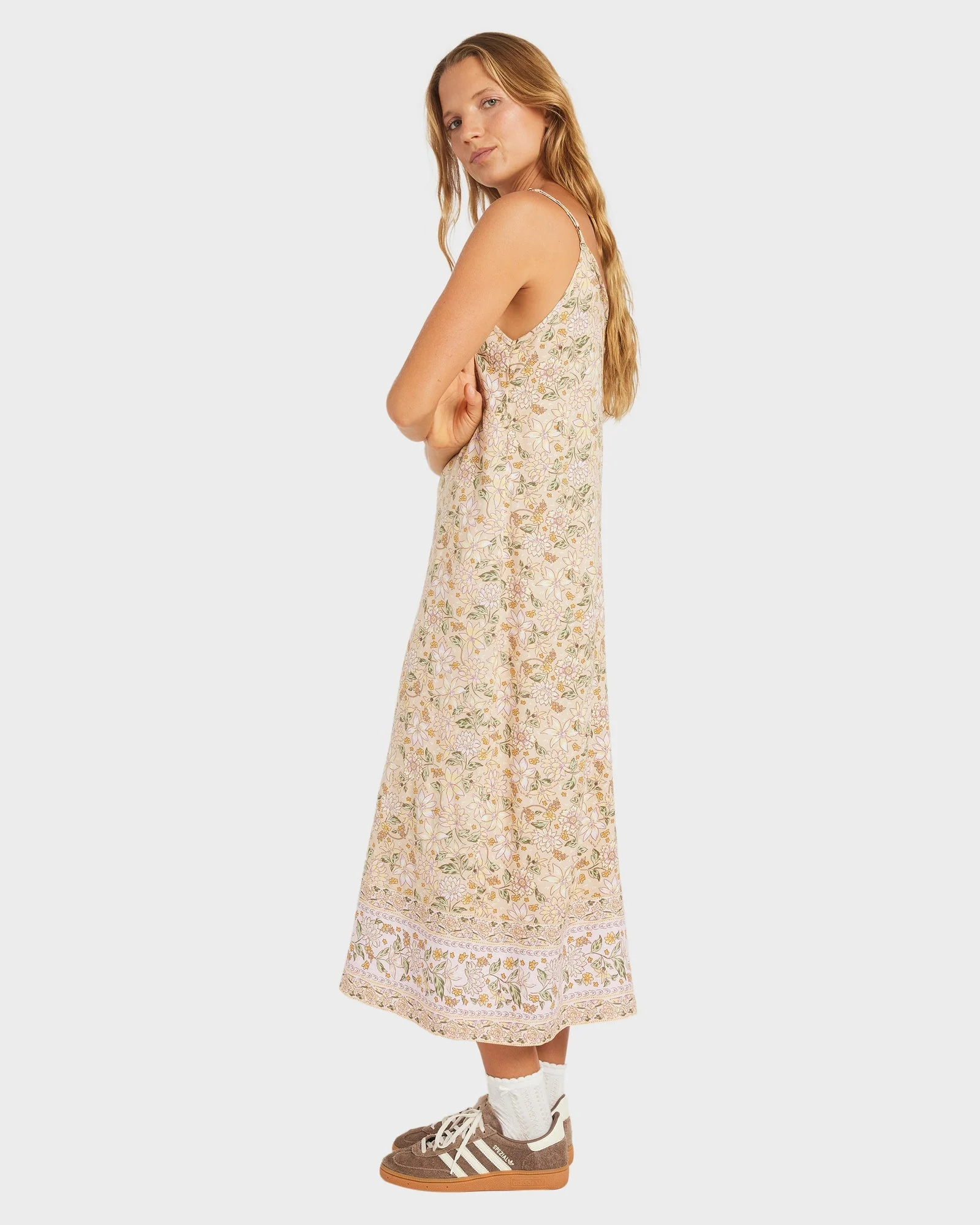 Womens Garland Midi Dress - Image 3