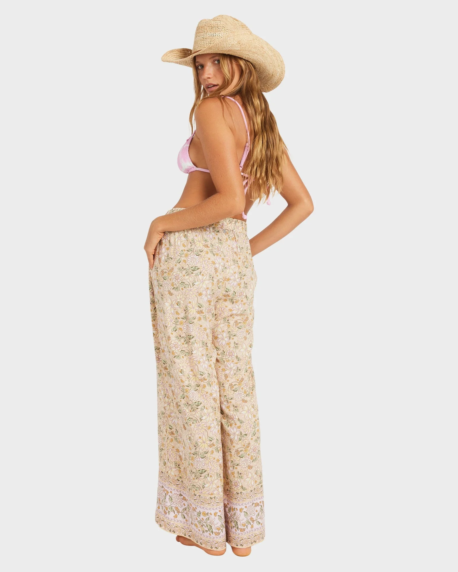 Womens Garland Wide Leg Pants - Image 2