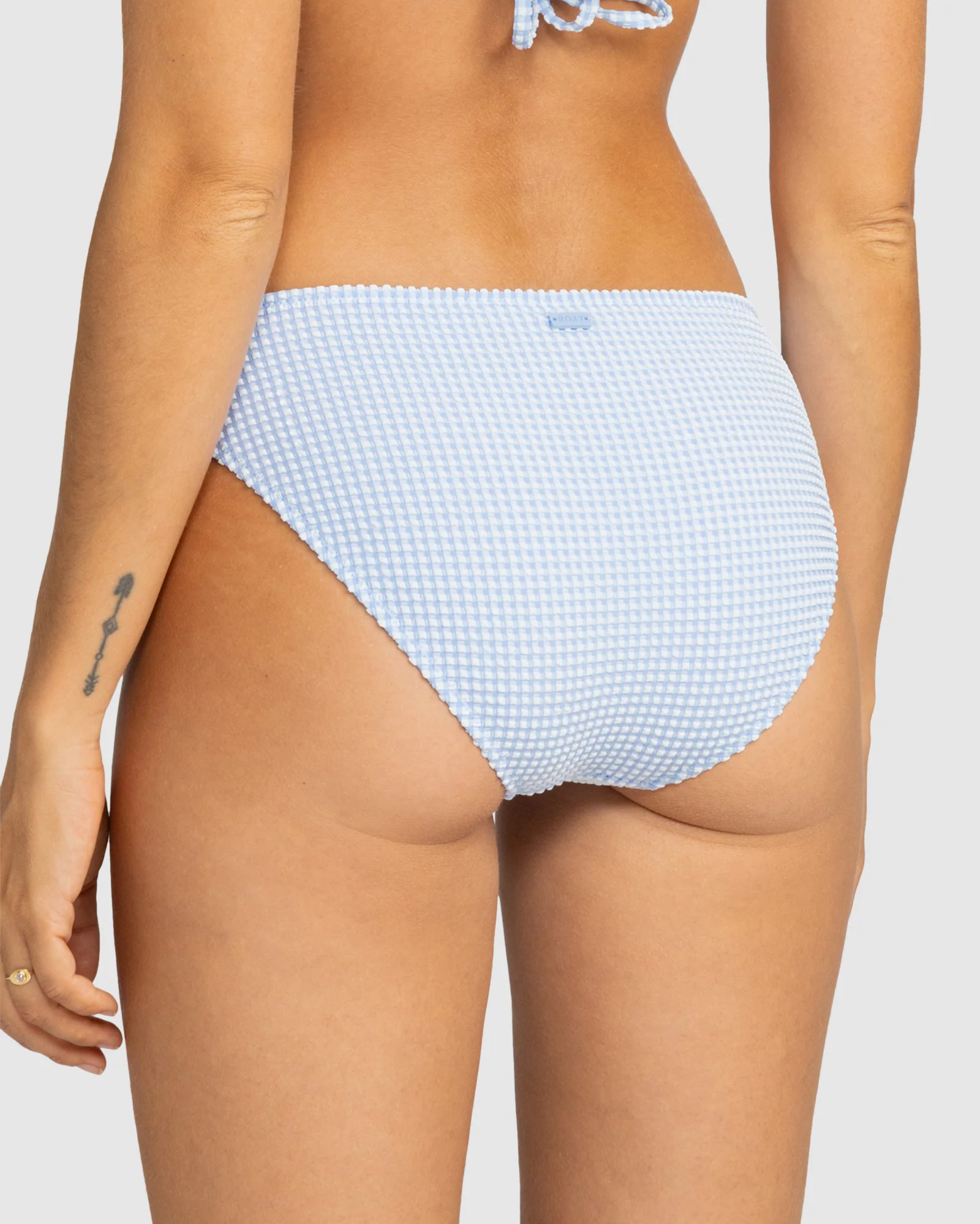 Womens Gingham Hipster Bikini Bottom - Image 3