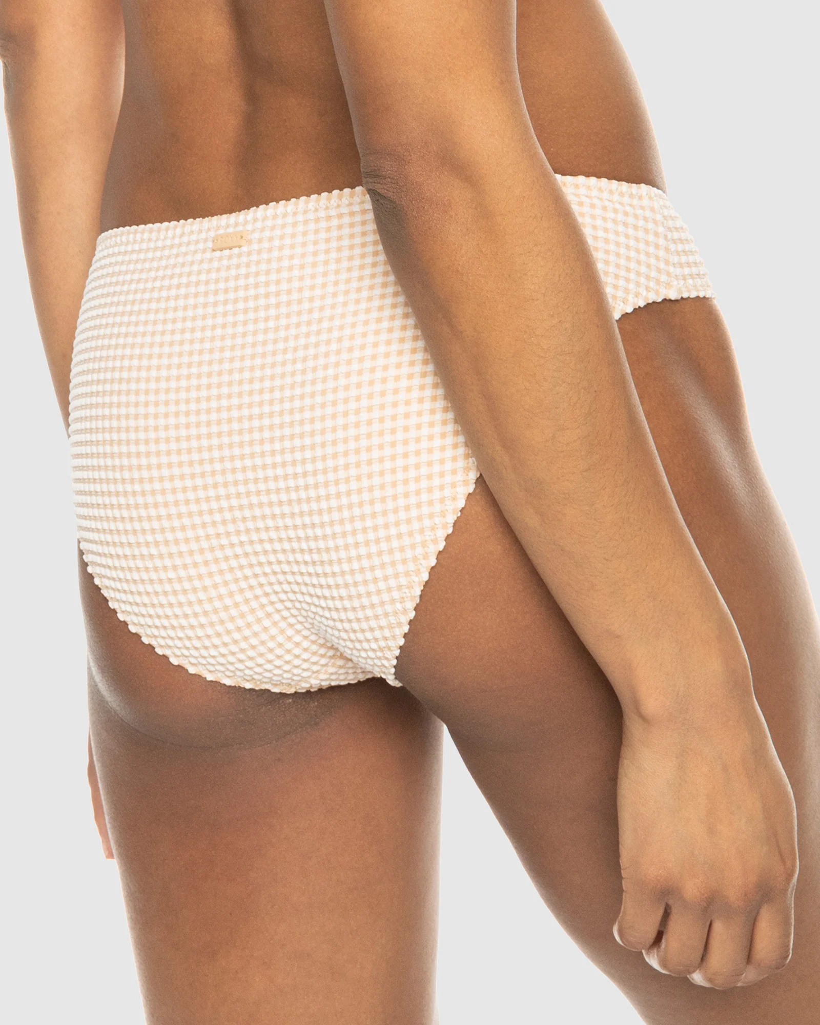 Womens Gingham Hipster Bikini Bottom - Image 4