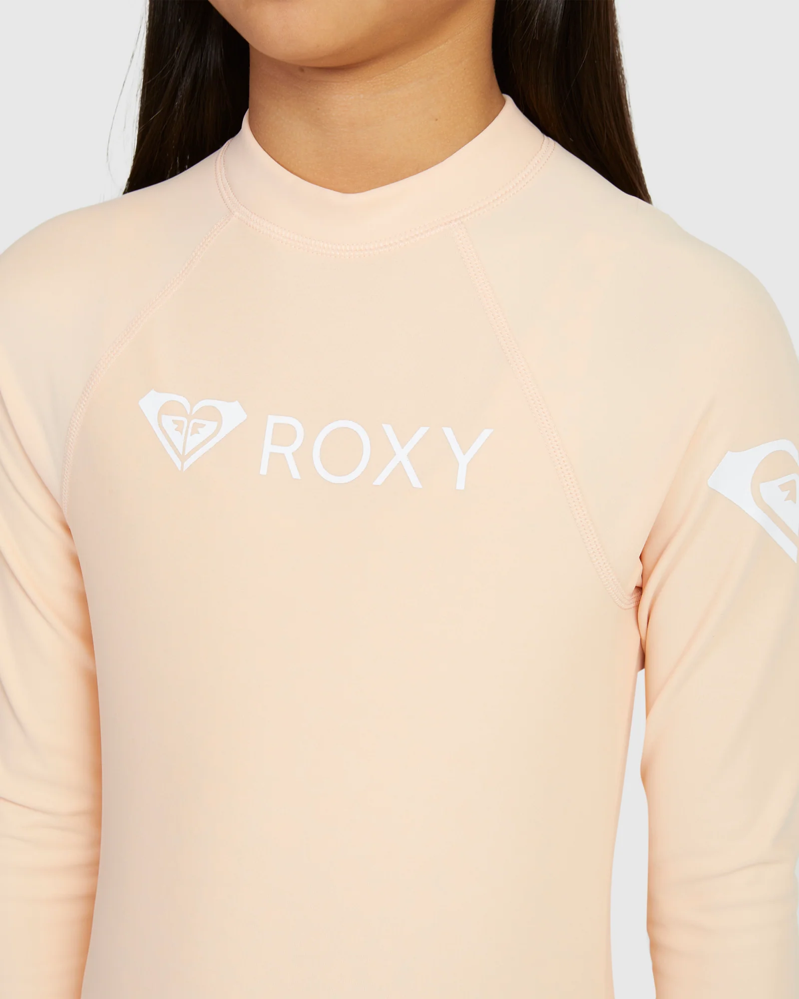 Girls Girl Heater Ls Lycra Rashguard - Image 4
