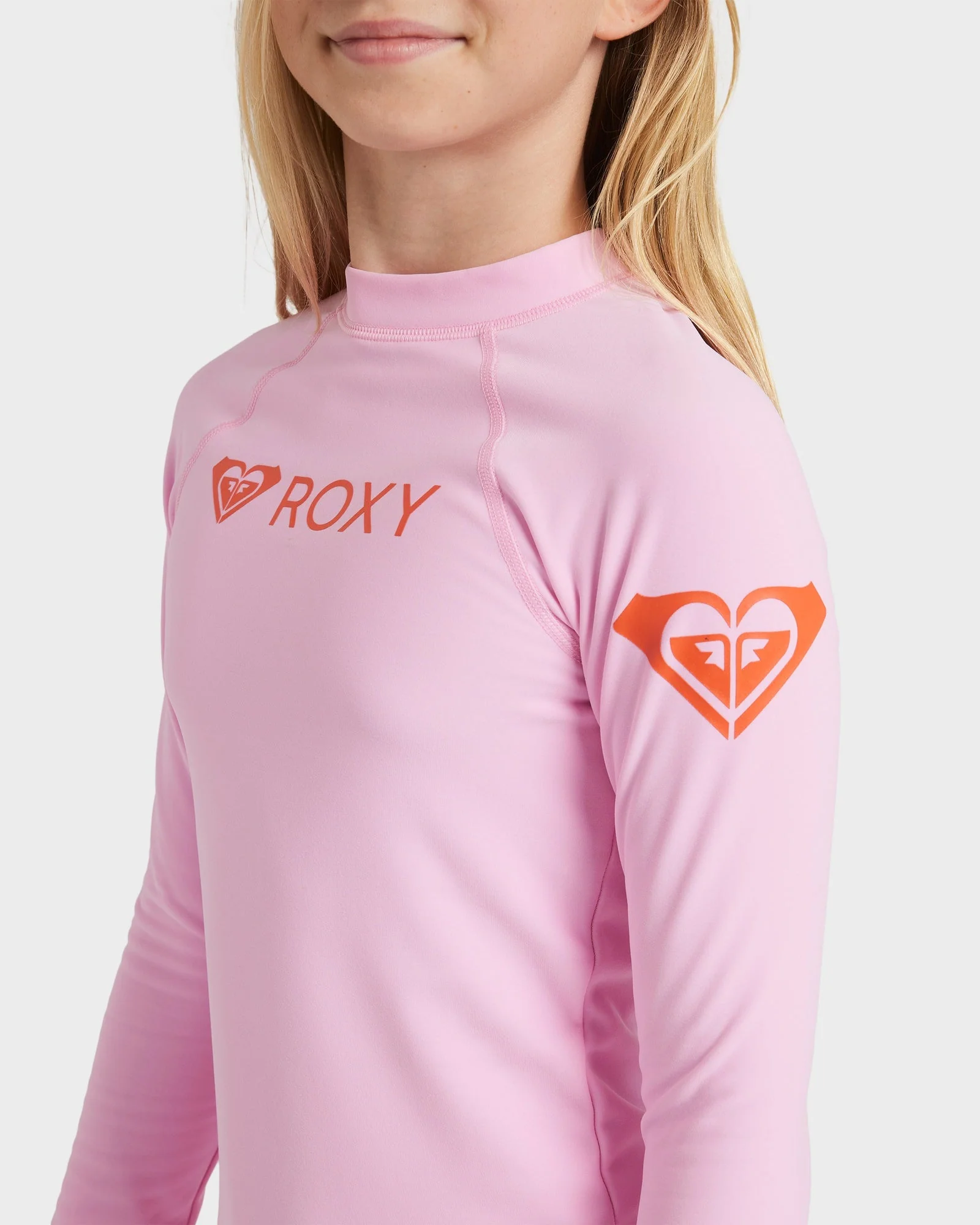 Girls 8-16 Heater Long Sleeve Rash Vest - Image 4