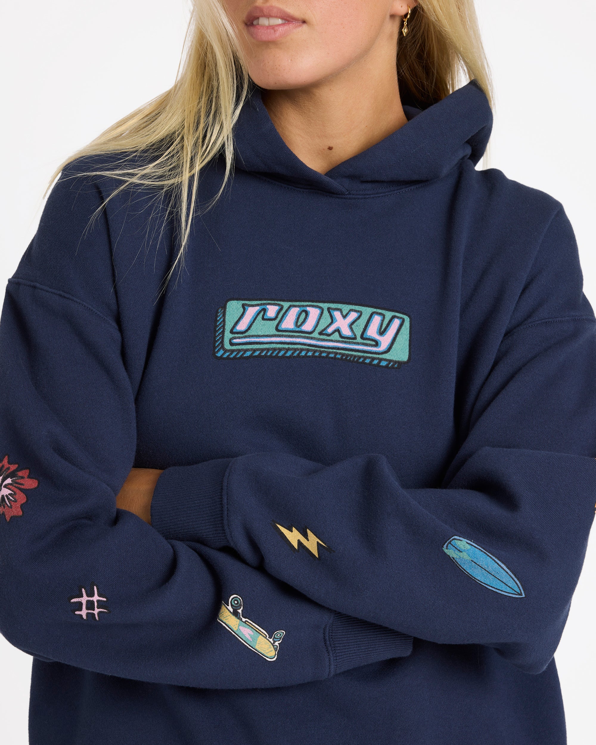 Womens Going Back Pullover Hoodie - Image 3