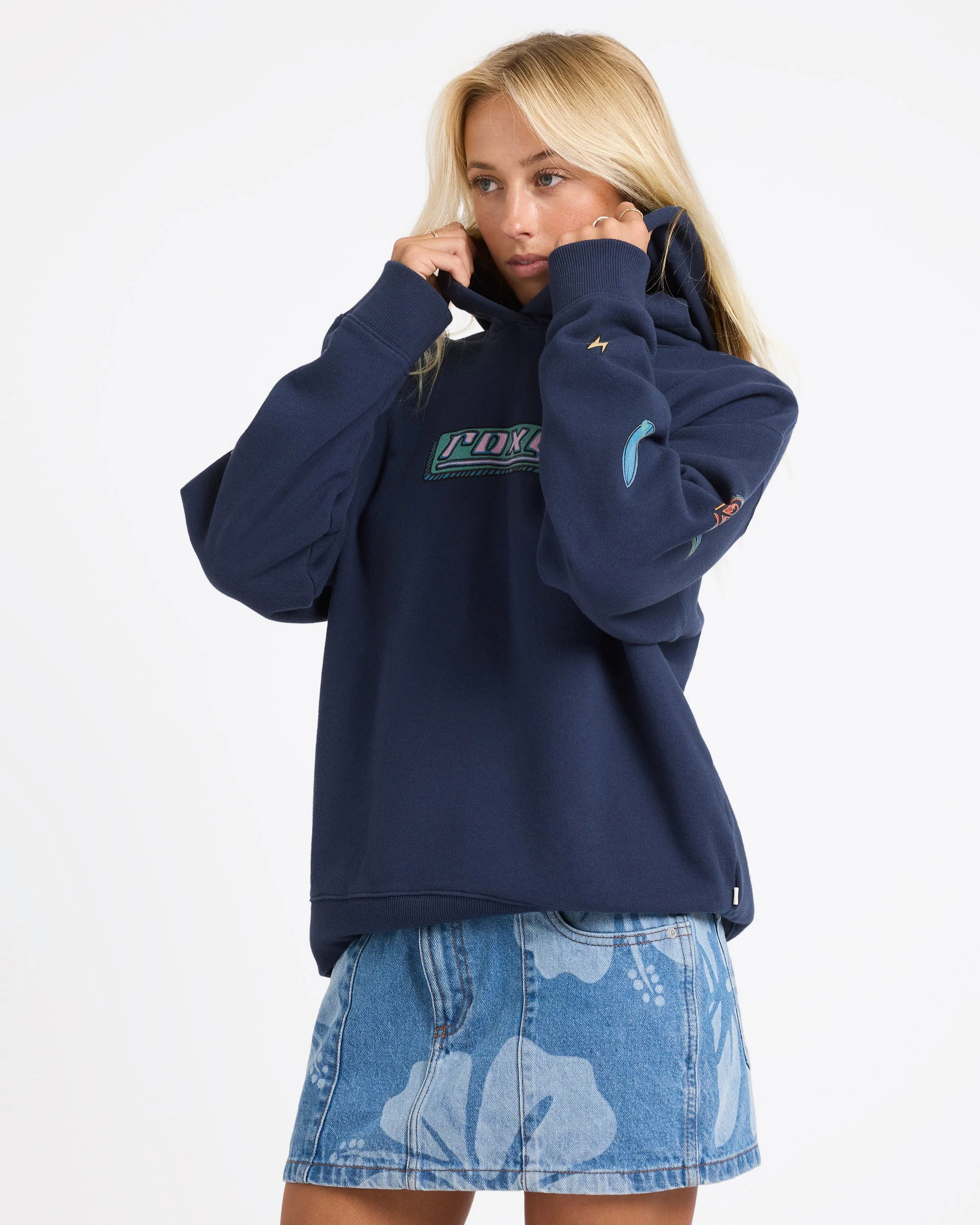 Womens Going Back Pullover Hoodie - Image 4