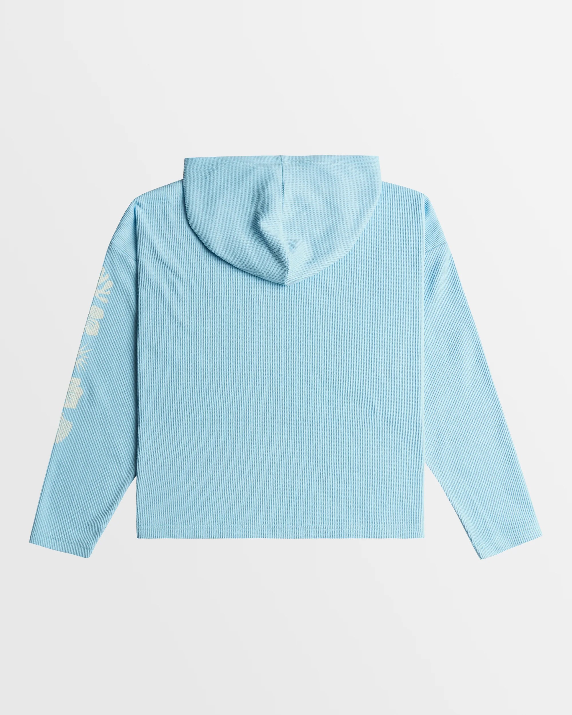 Girls 4-16 Gold Shadow Long Sleeve Hooded T-Shirt - Image 2