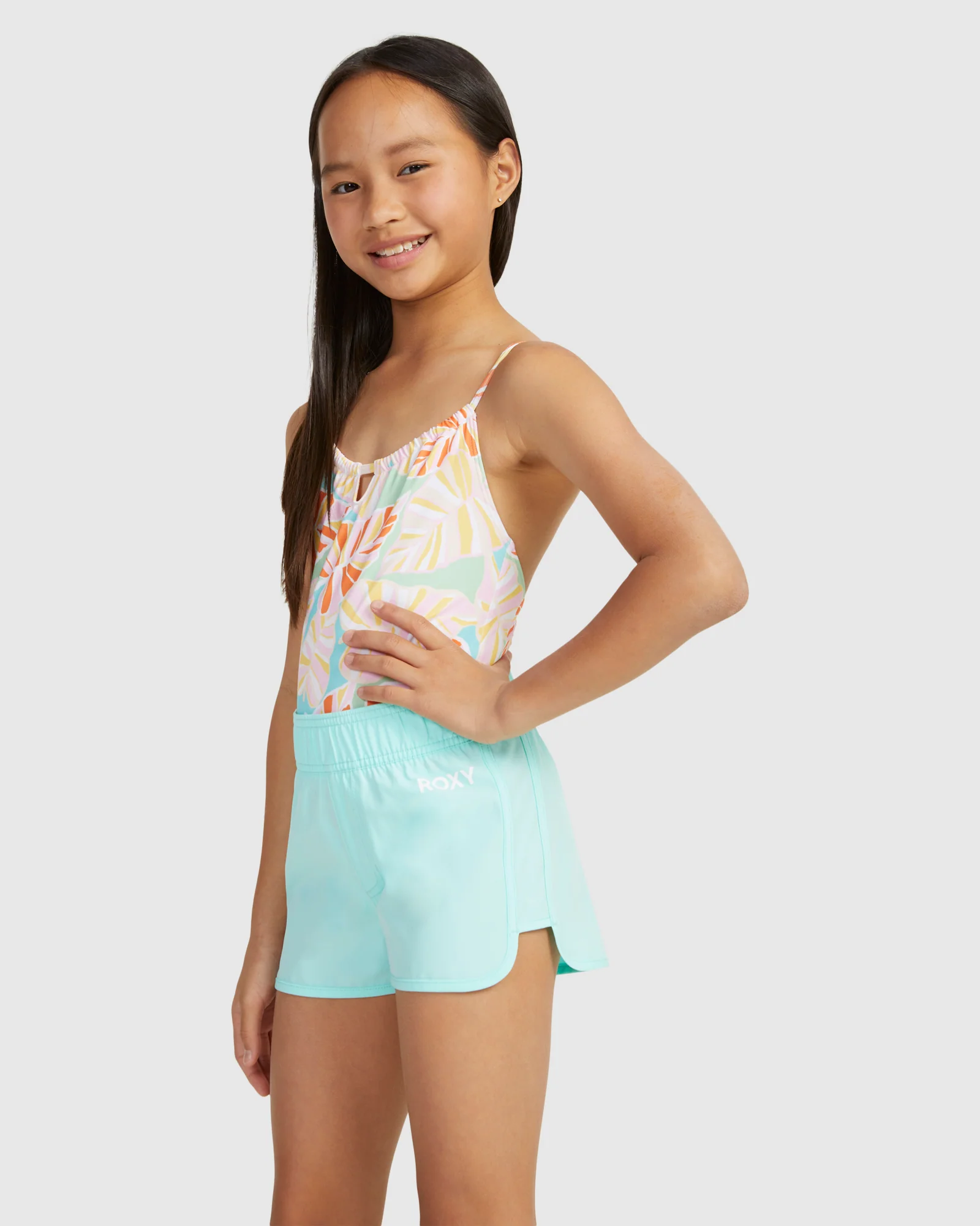 Girls 6-16 Good Waves Only Boardshorts - Image 2