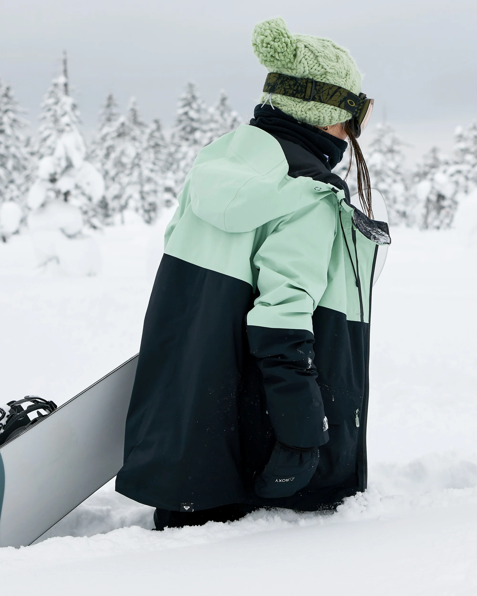 Womens Gore-Tex Stretch Purelines Snow Jacket - Image 4