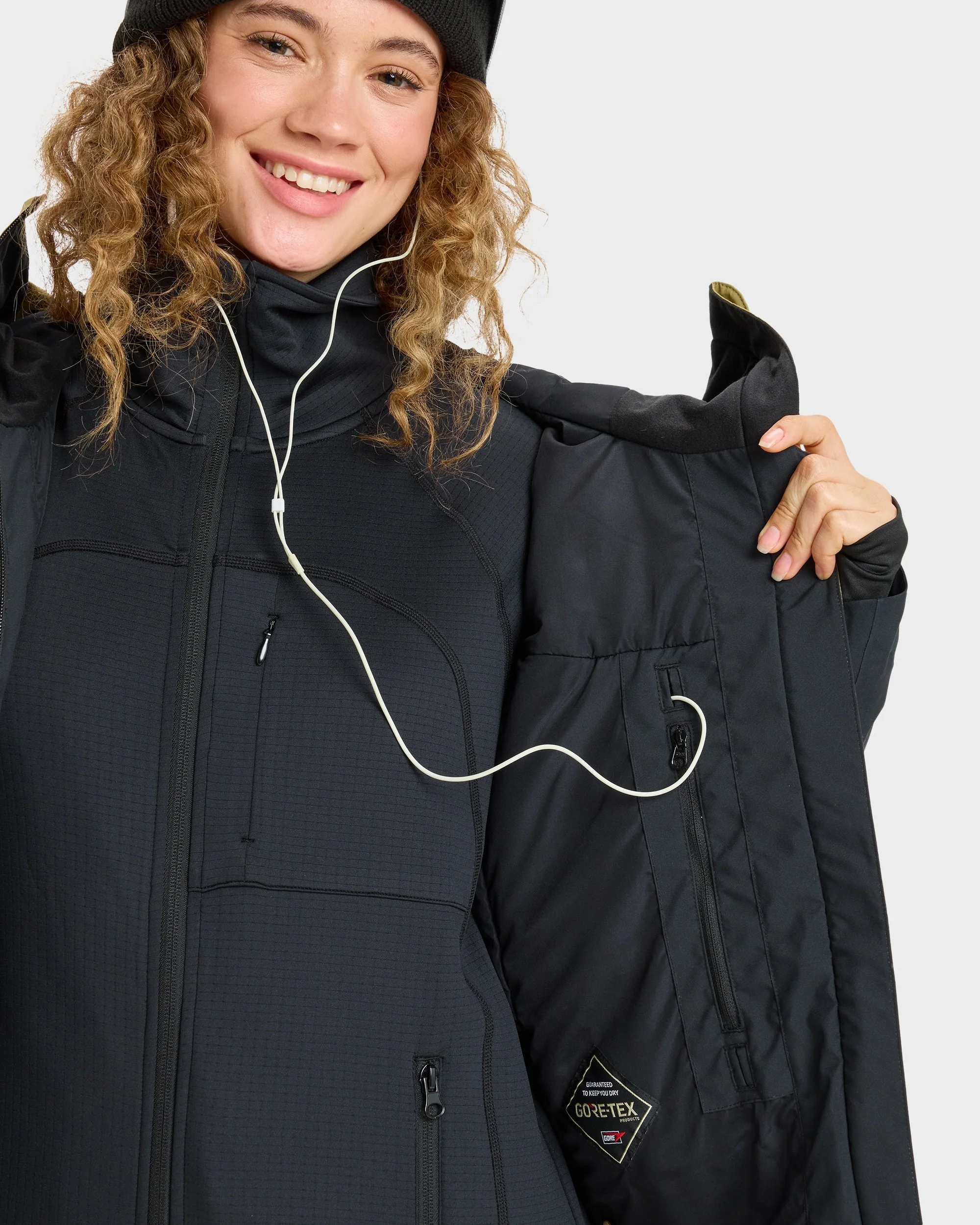 Womens Gore-Tex Stretch Purelines Snow Jacket - Image 4