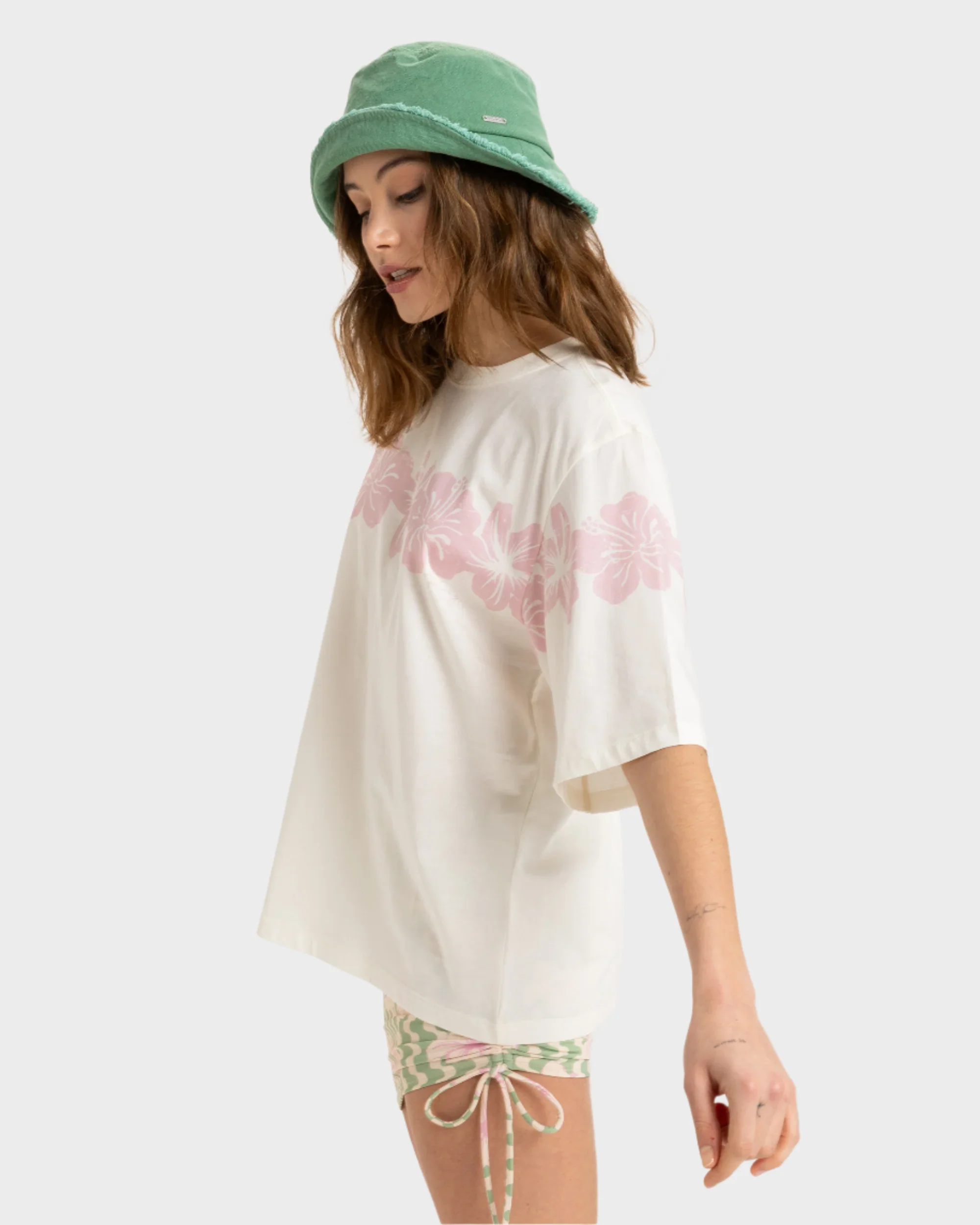 Womens Hangloose Placed T-Shirt - Image 4