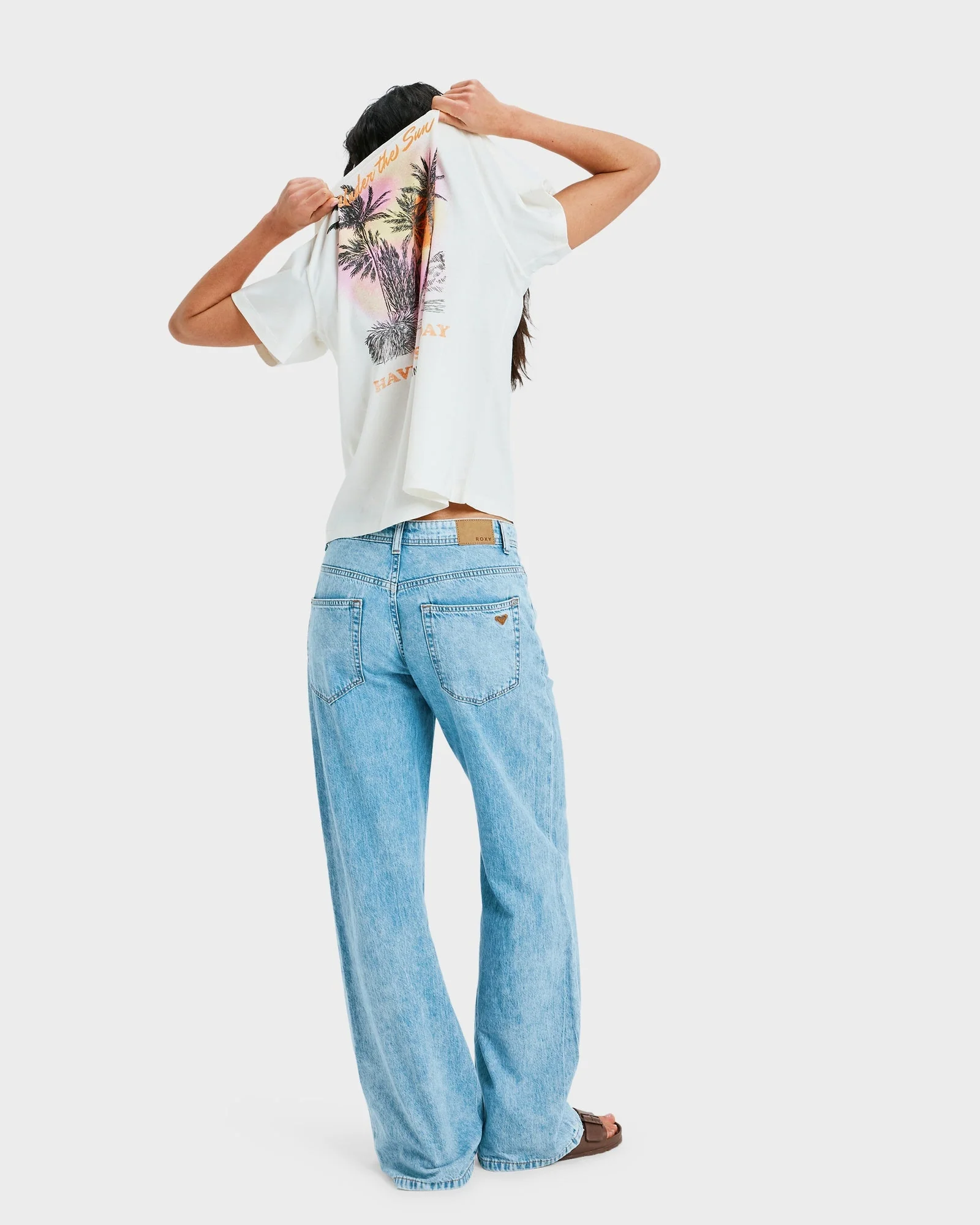 Womens Hangloose Postet T-Shirt - Image 4
