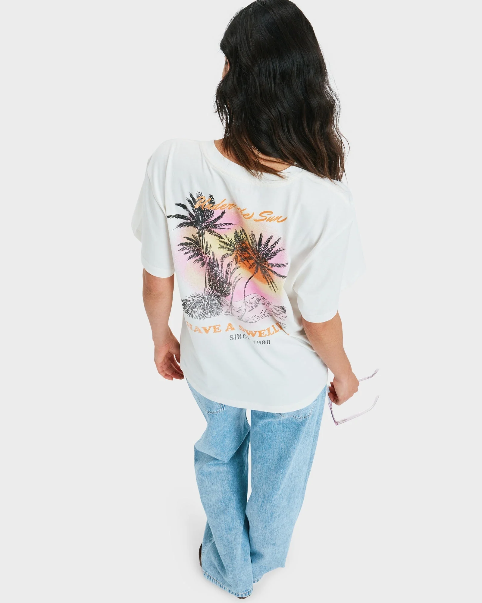 Womens Hangloose Postet T-Shirt - Image 5