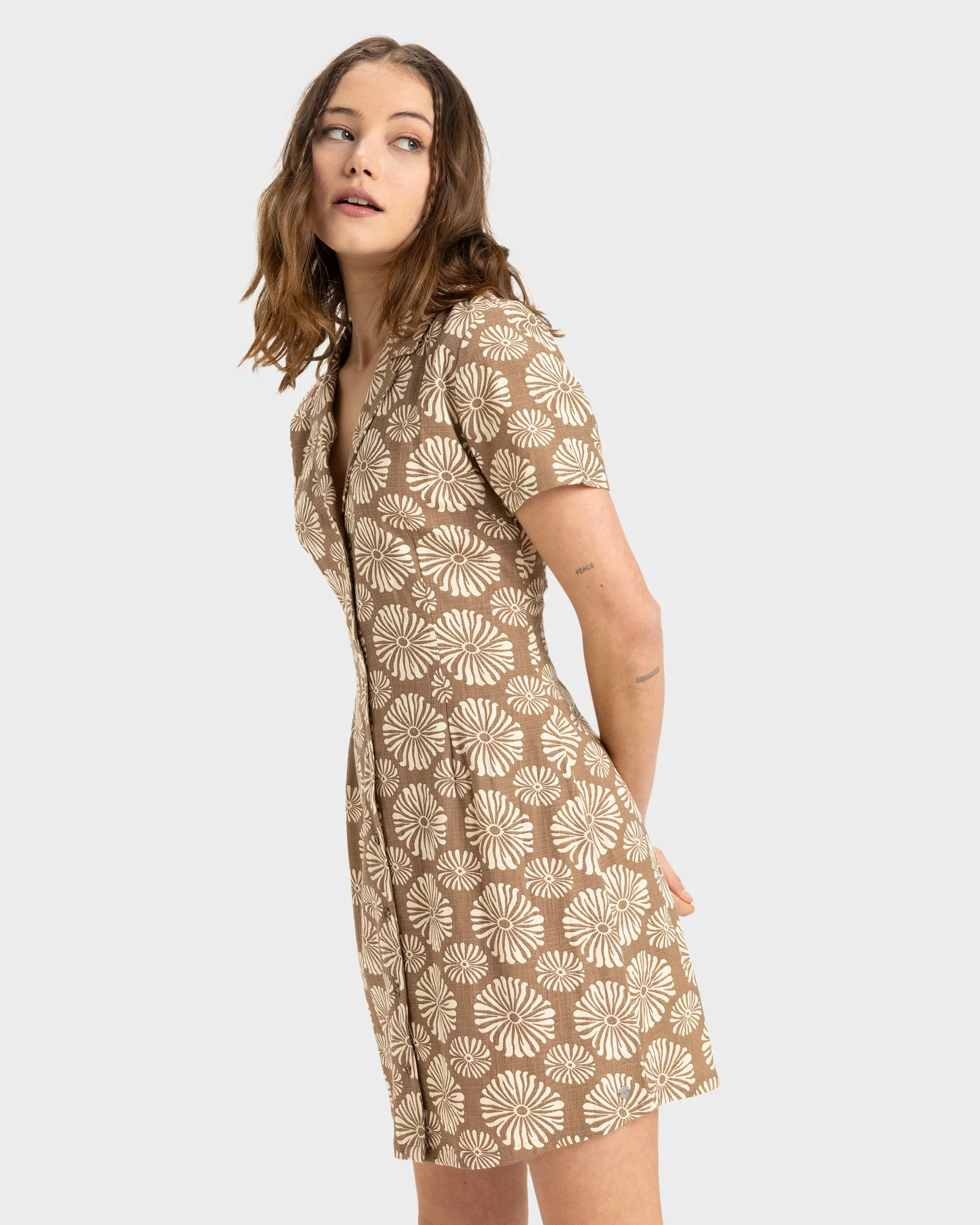 Womens Happy Shiny Girls Mini Dress - Image 2