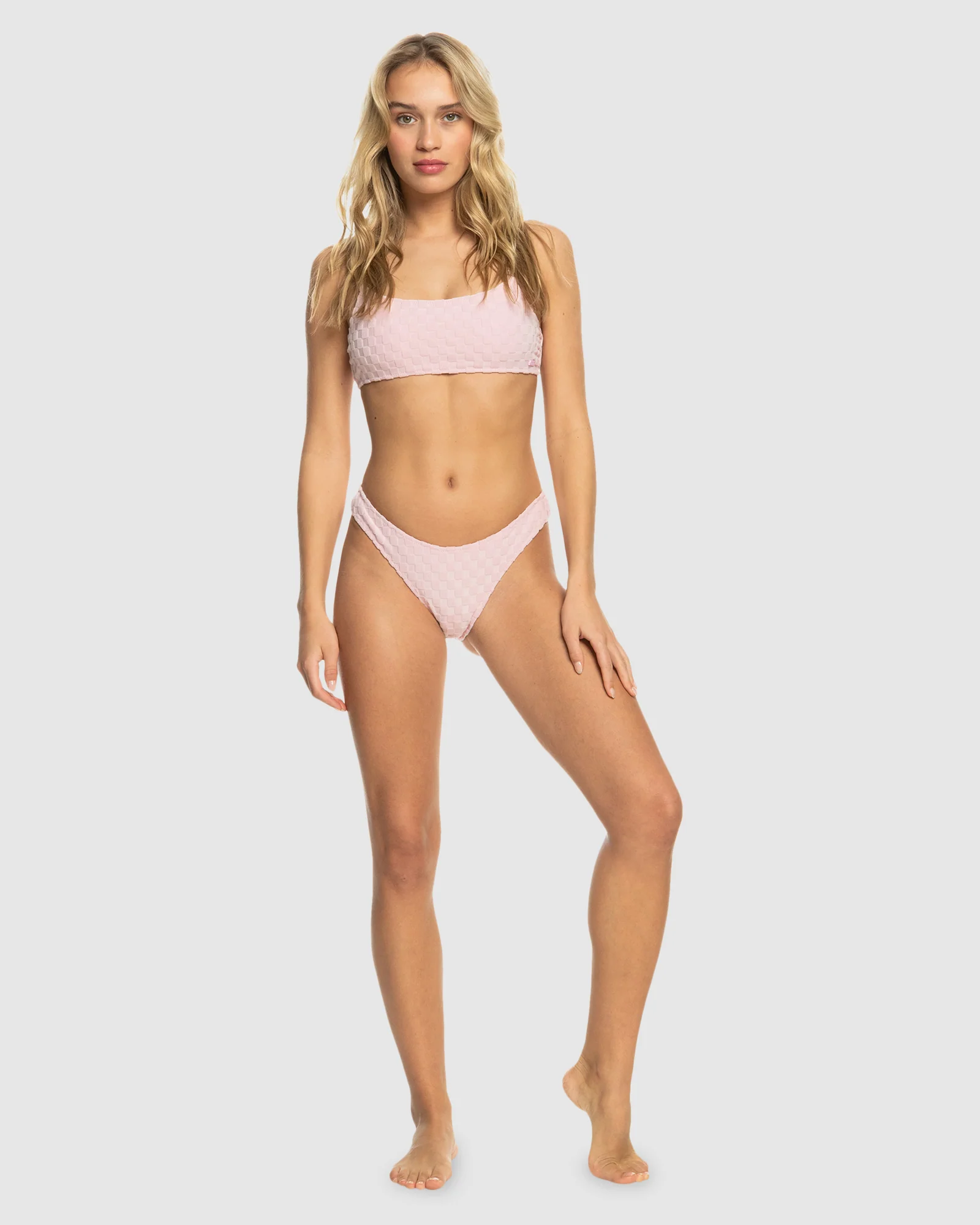 Womens Happy Terry Bralette Bikini Top - Image 4