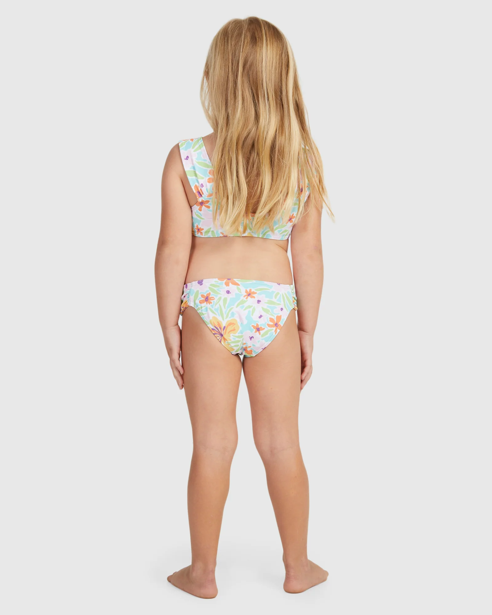 Girls 2-7 Hawaiian Spirit Bralette Set Bikini - Image 3