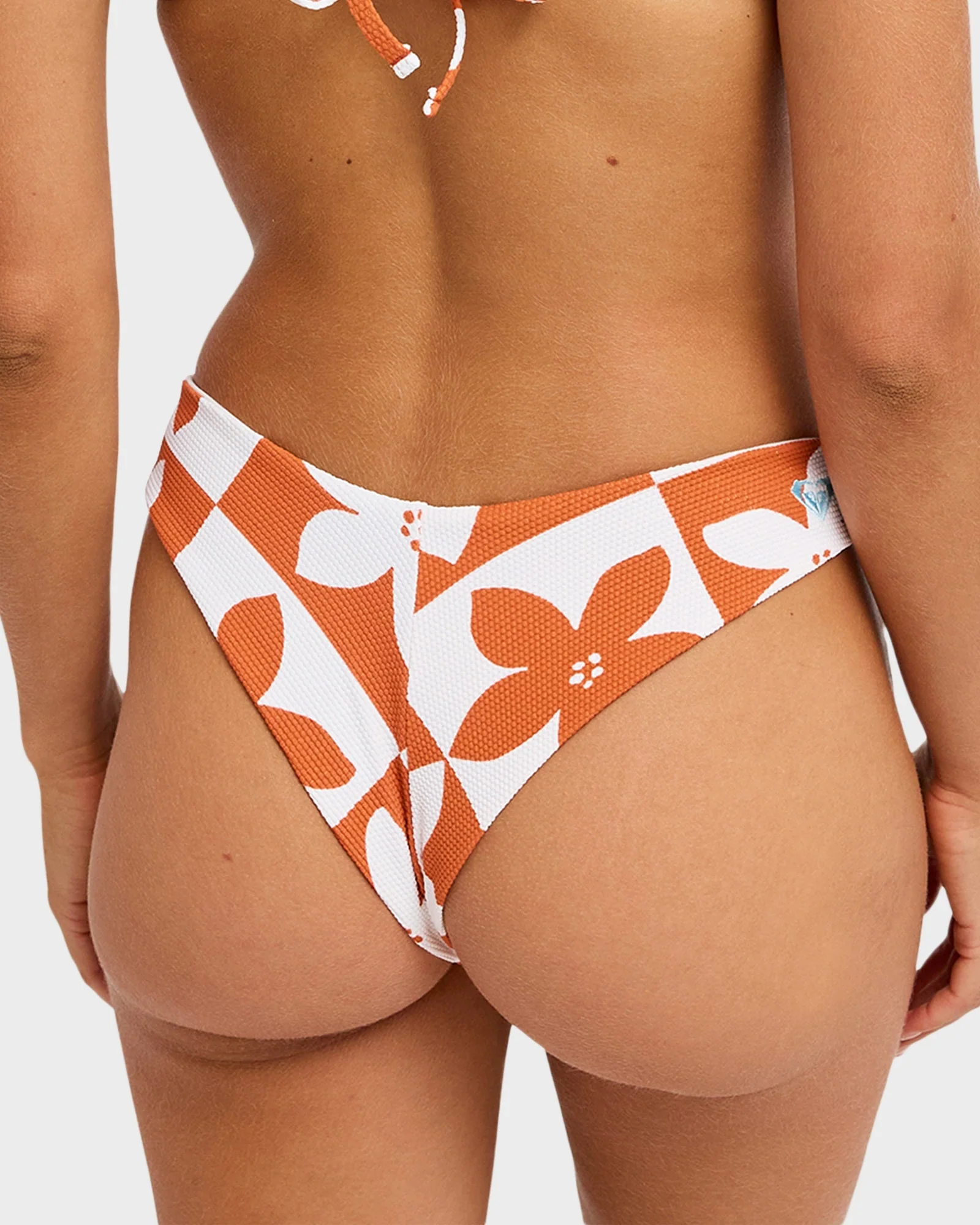 Womens Hazy Days Hi Leg Cheeky Bikini Bottom - Image 2