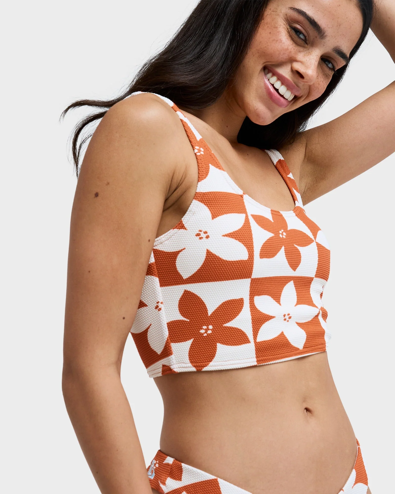 Womens Hazy Days Tank Bikini Top - Image 3