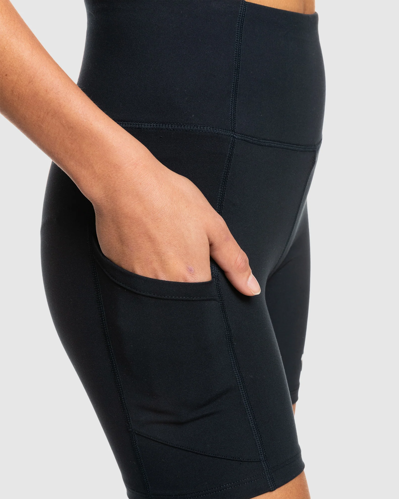 Womens Heart Into It Biker Shorts - Image 3