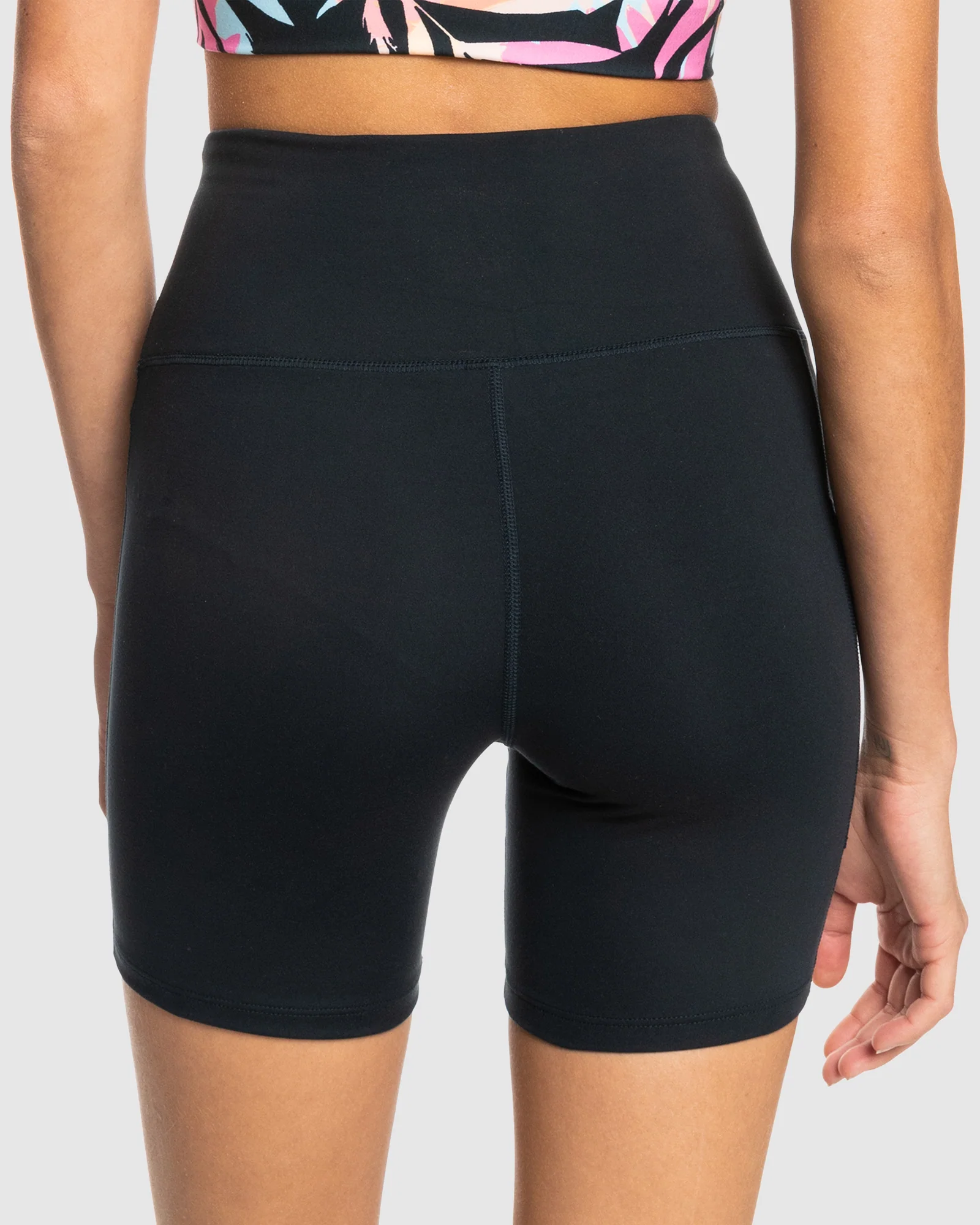 Womens Heart Into It Biker Shorts - Image 4