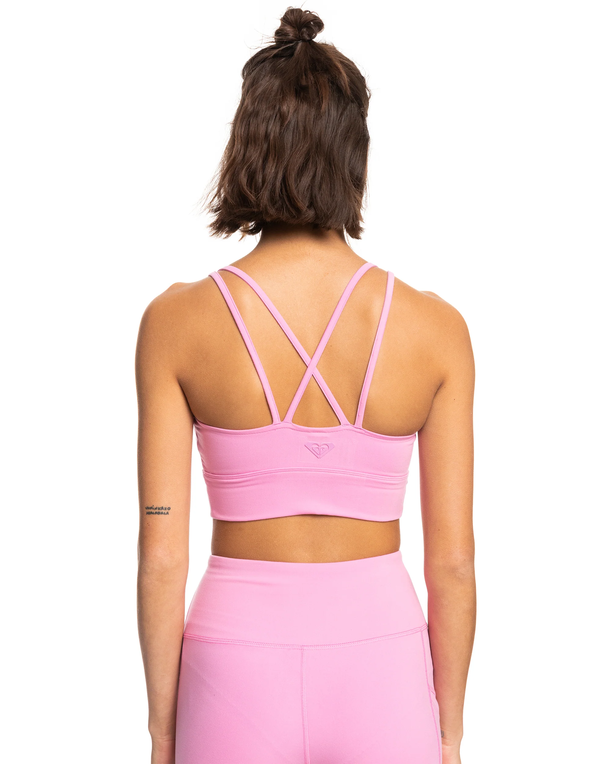 Womens Heart Into It Elongated Sports Bra - Image 5