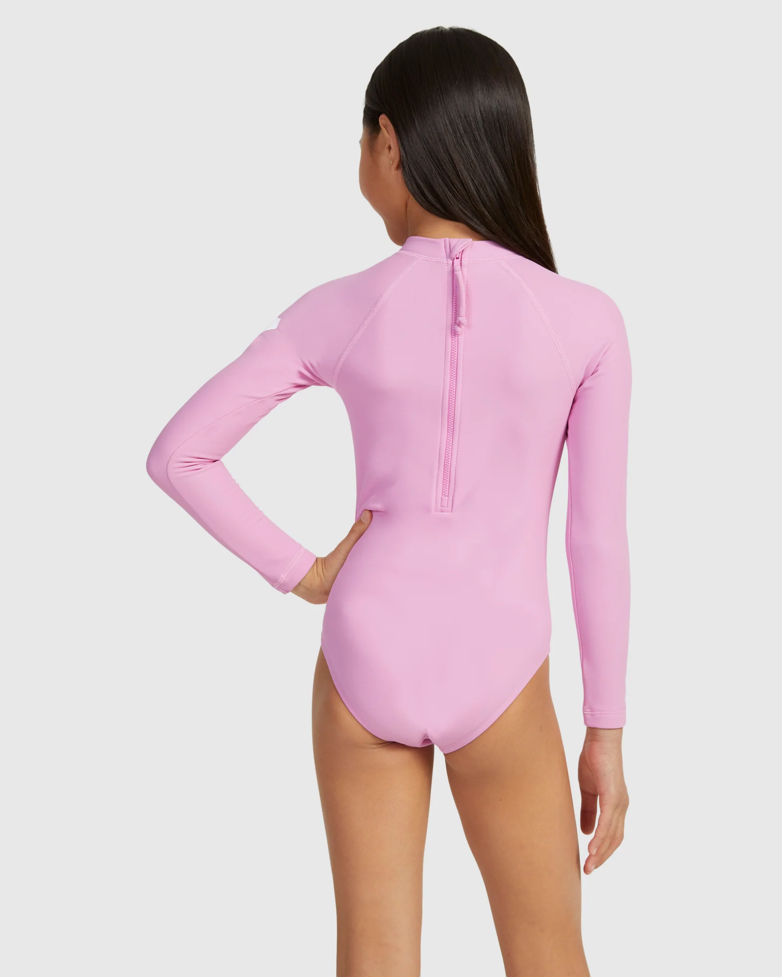 Girls Heater Ls Onesie Rashguard - Image 3
