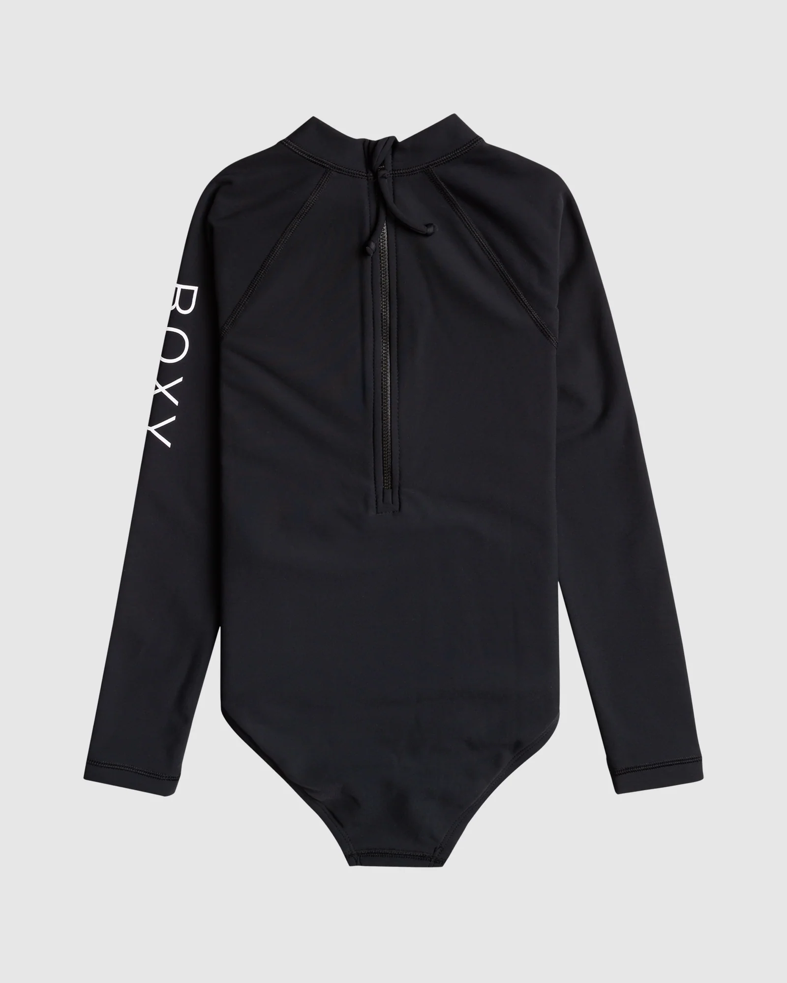 Girls 6-16 Heater Long Sleeve One-Piece Rash Vest - Image 2
