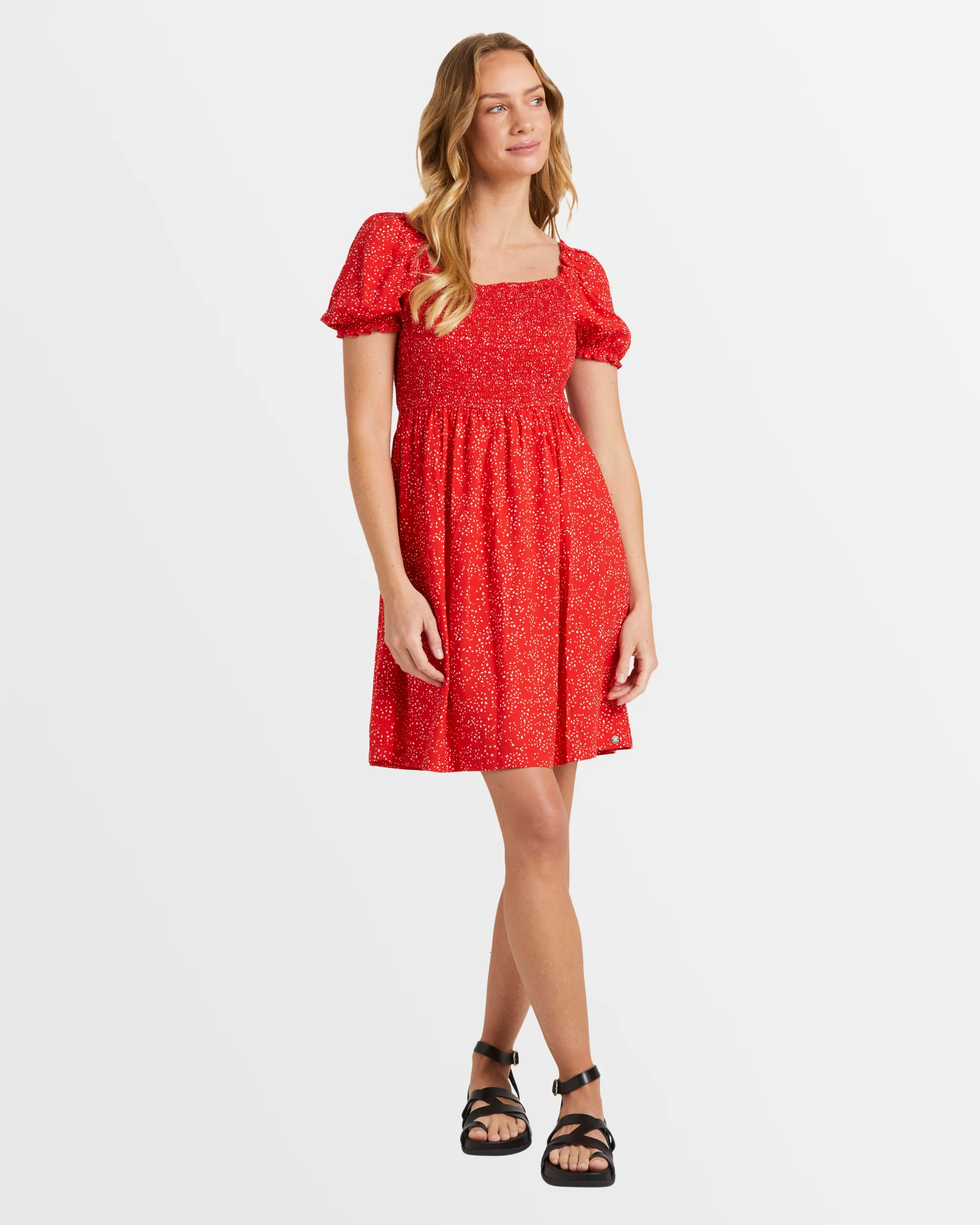 Womens Hello Petal Mini Dress - Image 5