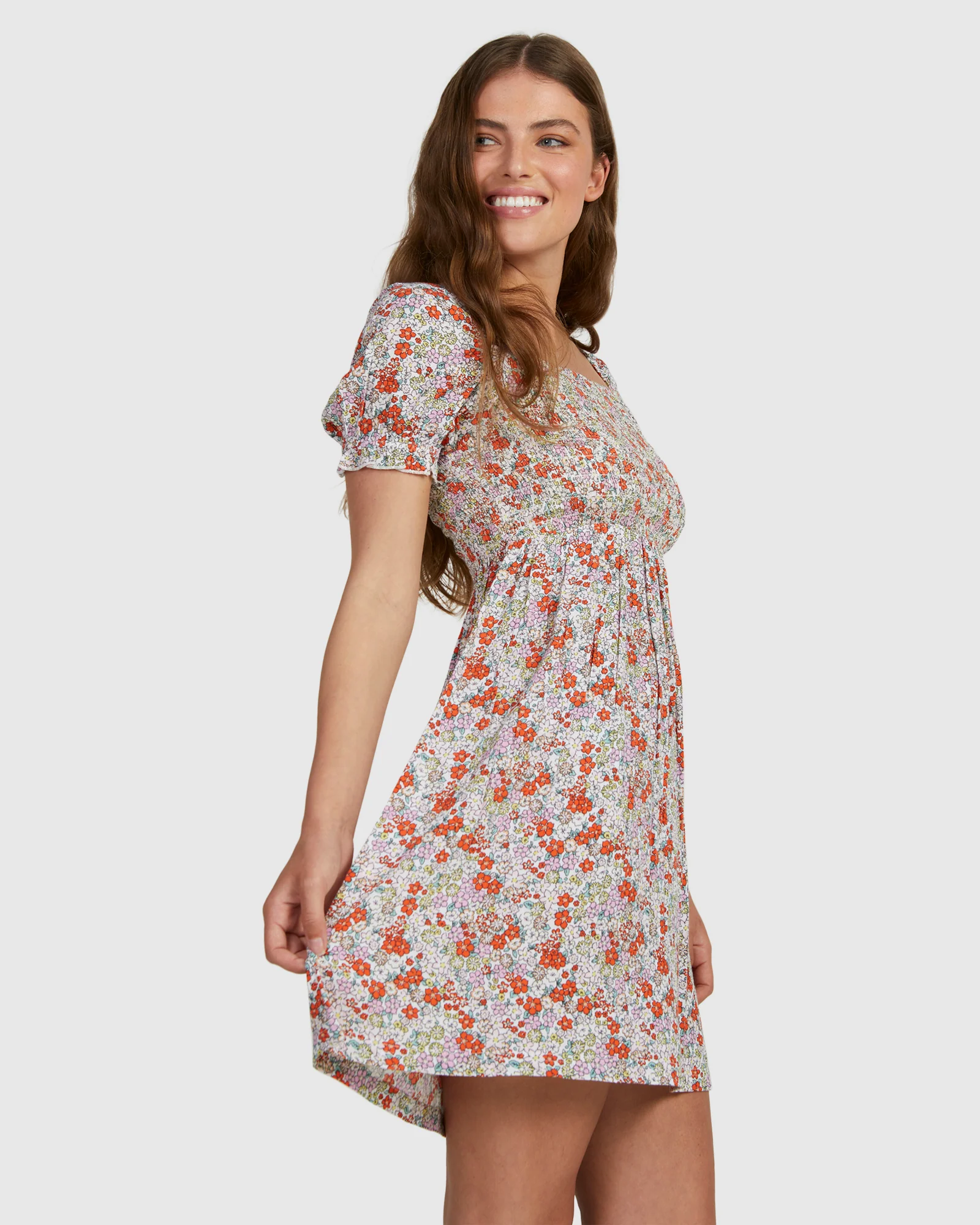 Womens Hello Petal Mini Dress - Image 2