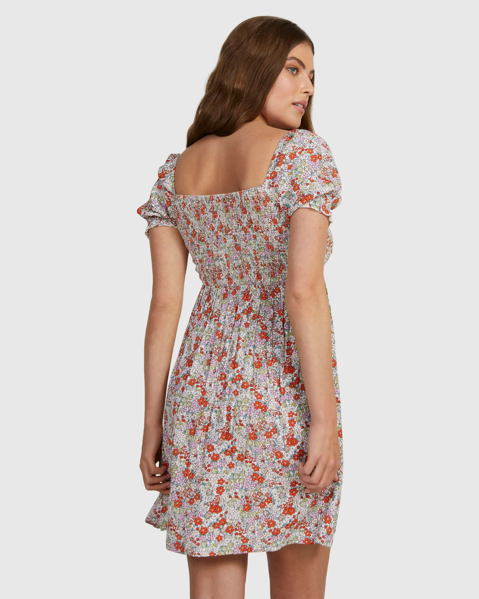Womens Hello Petal Mini Dress - Image 3